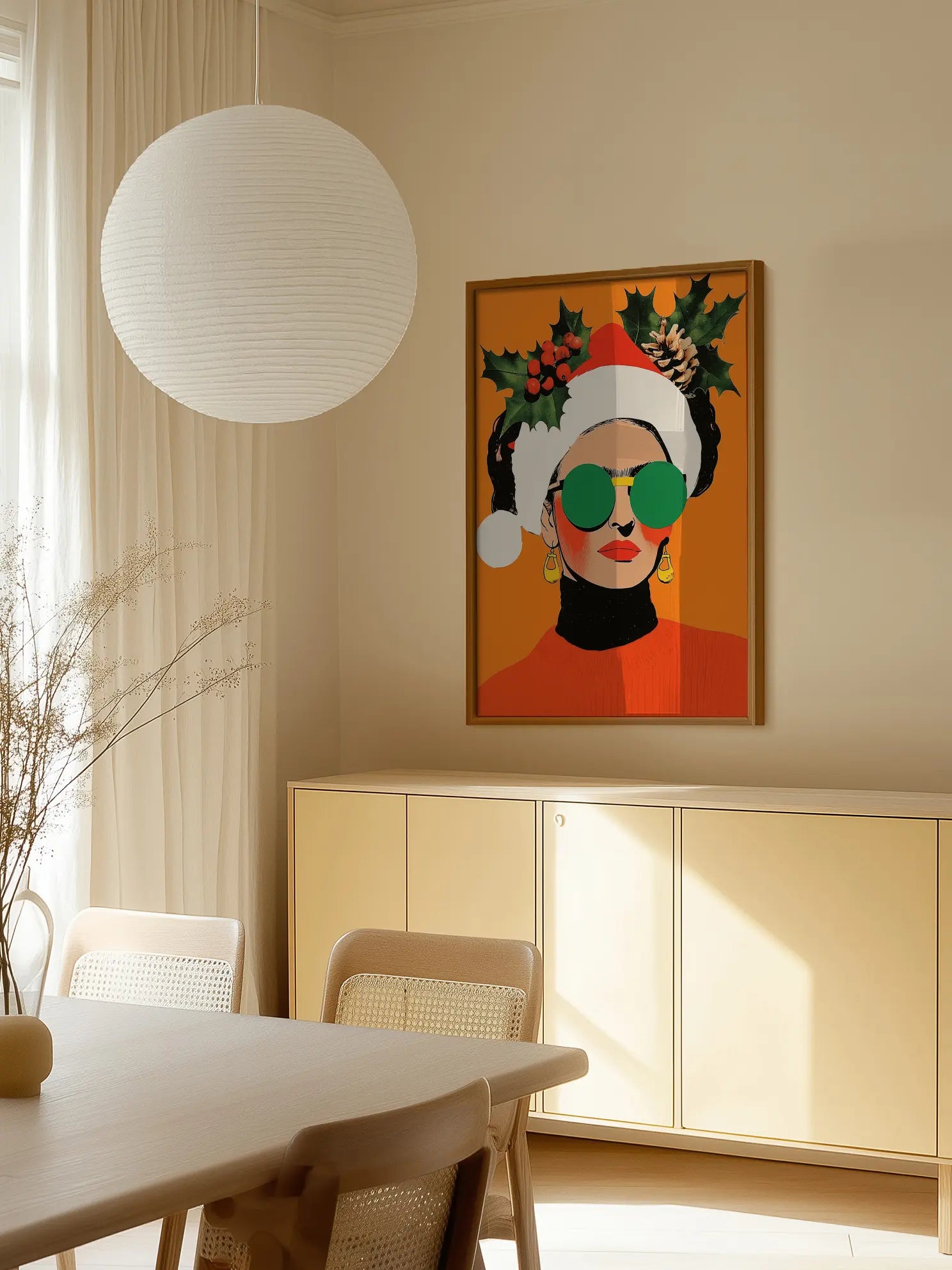Frida La Navidad Poster