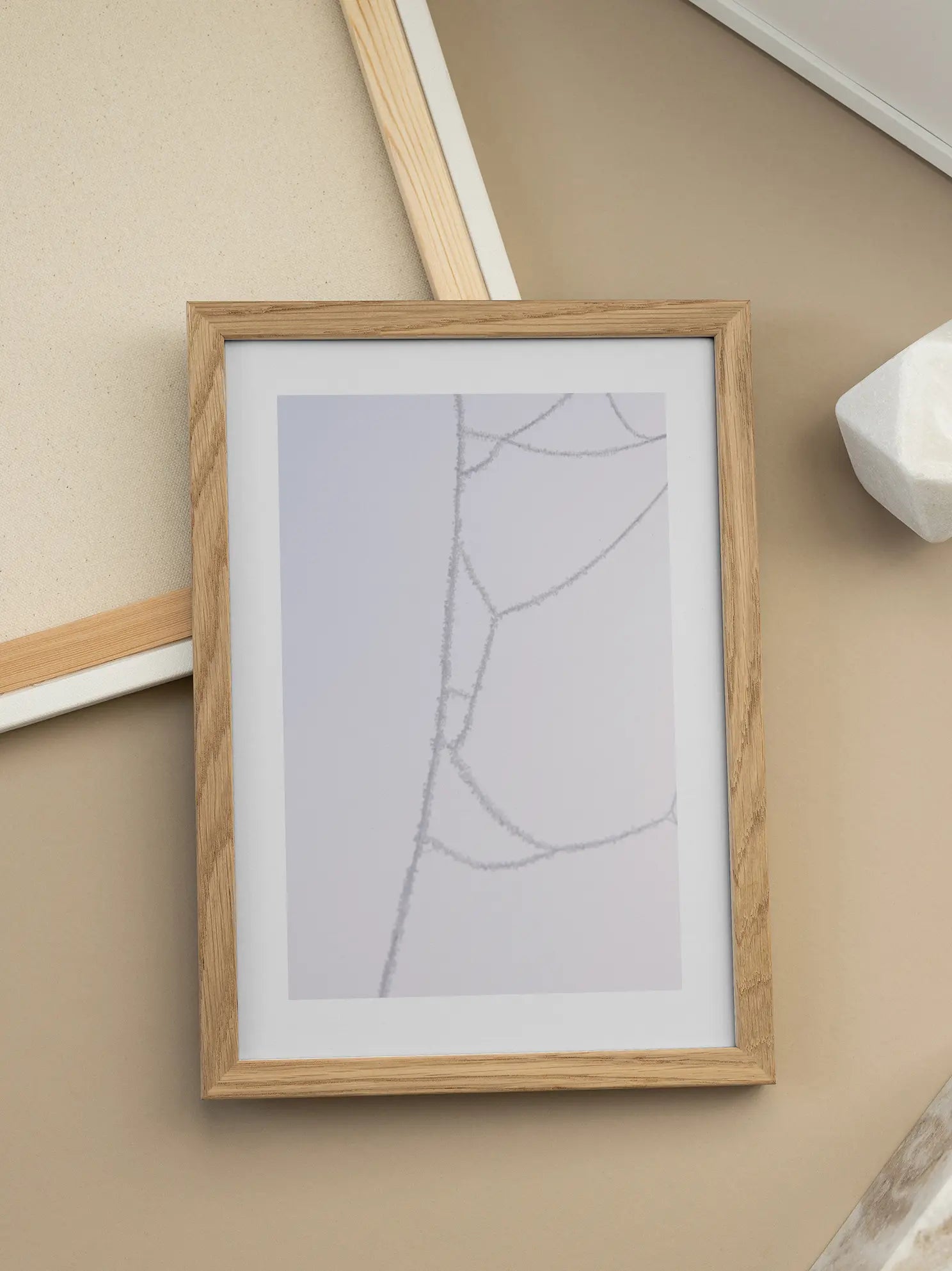 Frosty Web Poster