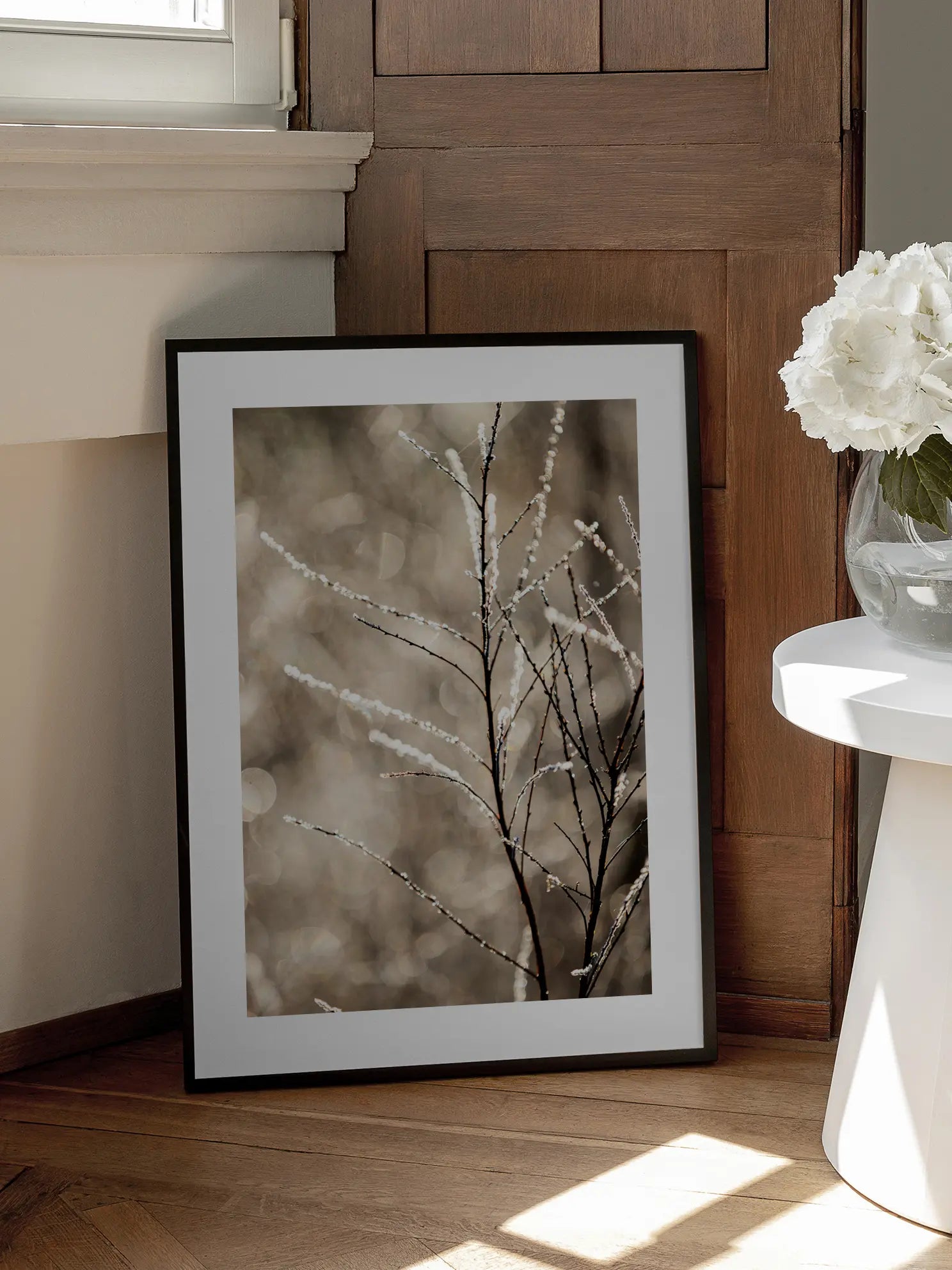 Frozen Branches Poster