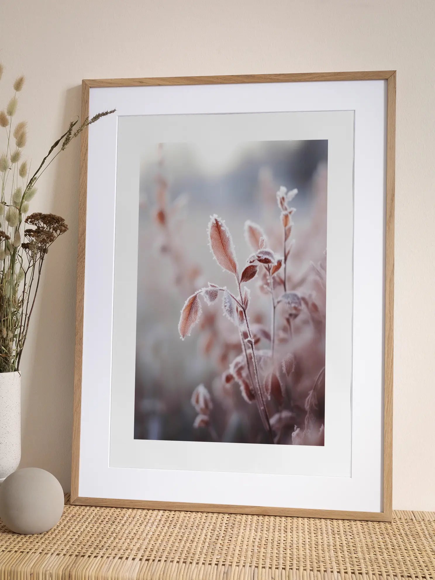 Frozen Nature Poster