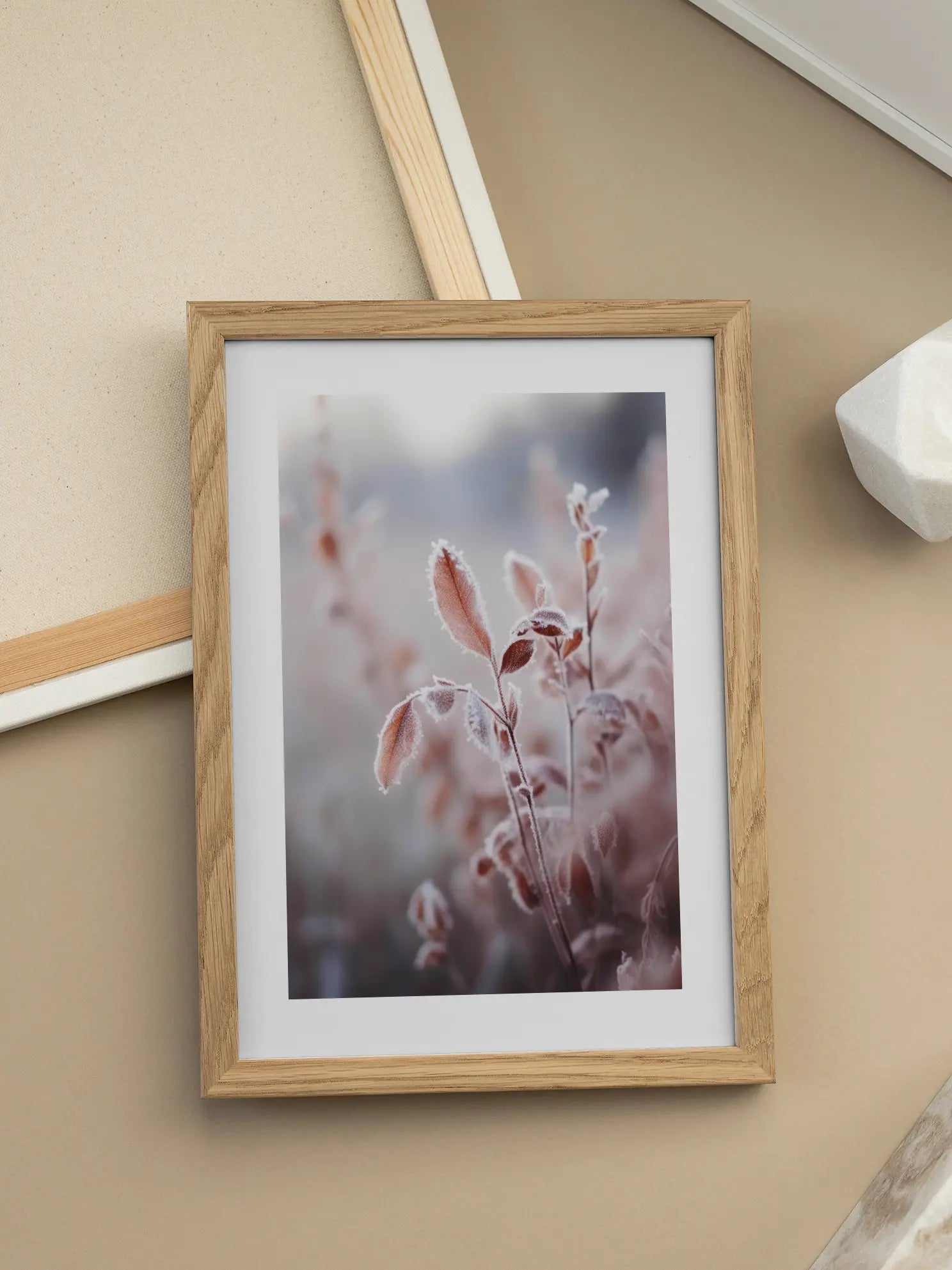 Frozen Nature Poster