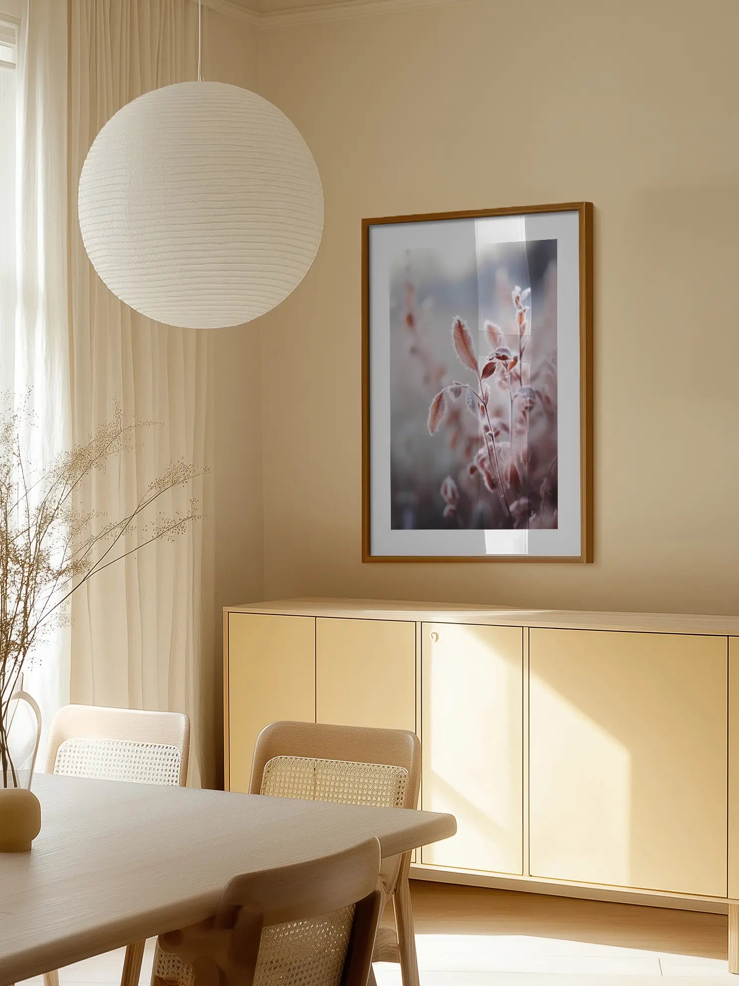 Frozen Nature Poster