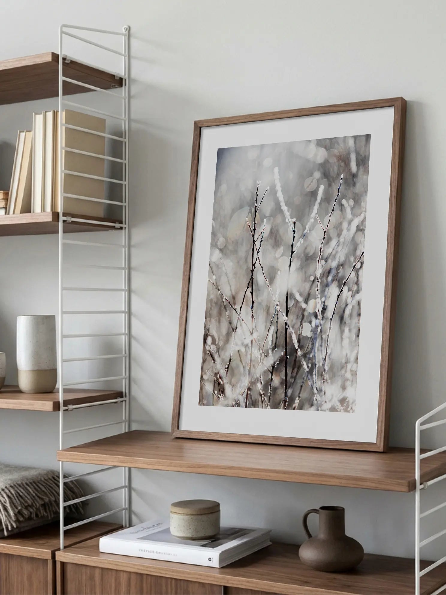Frozen Plants Poster