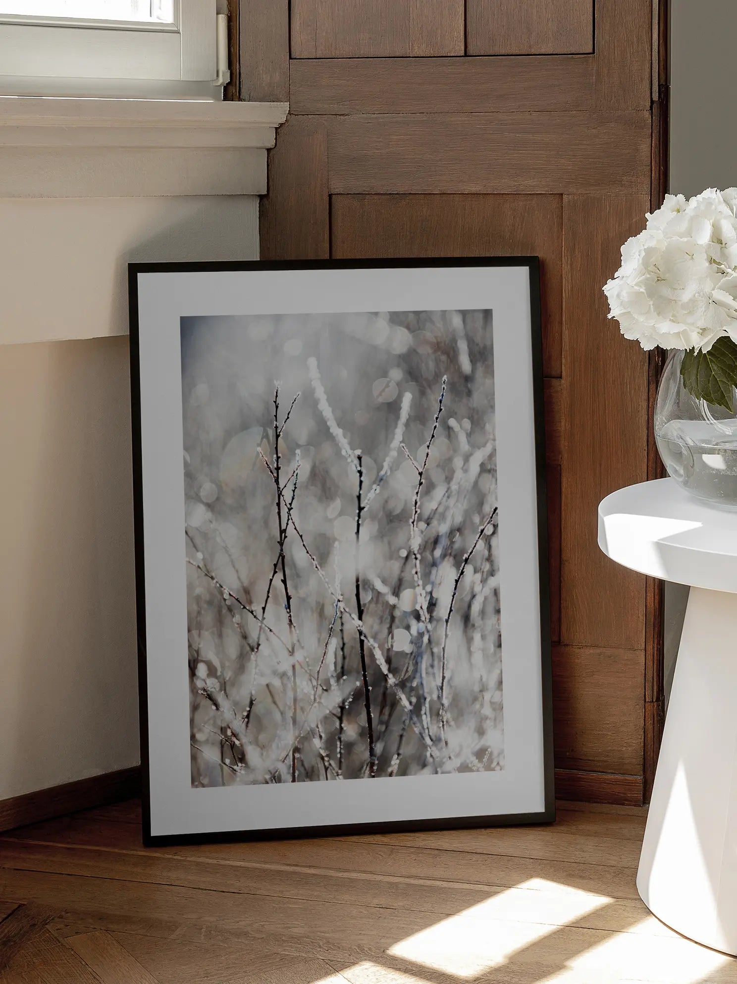 Frozen Plants Poster