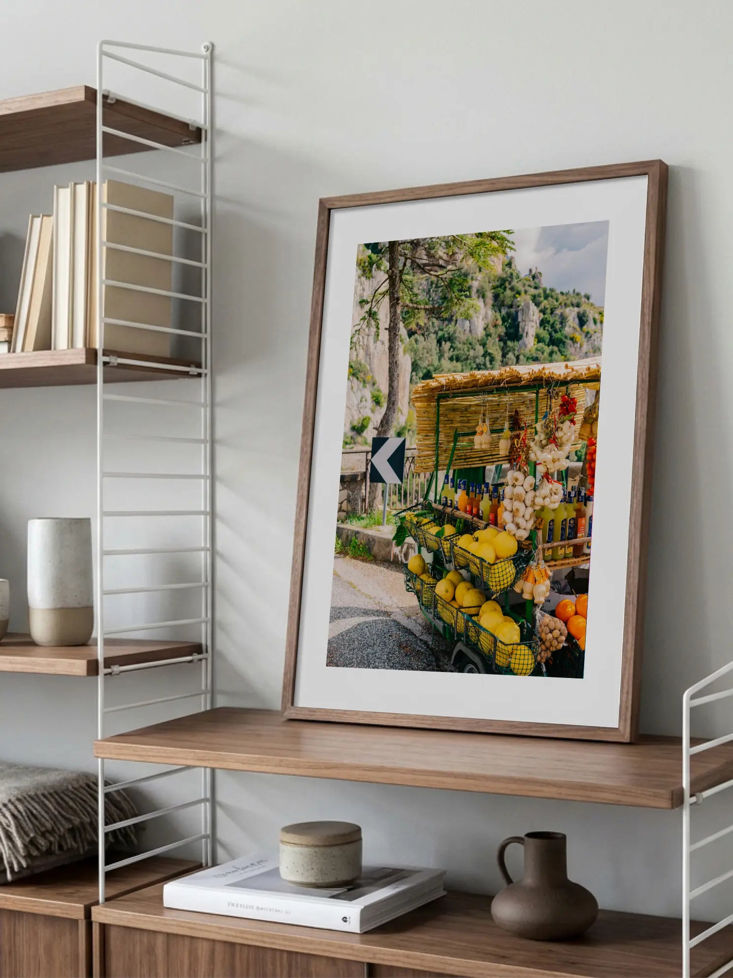 Fruit Stand on the Amalfi Coast Poster