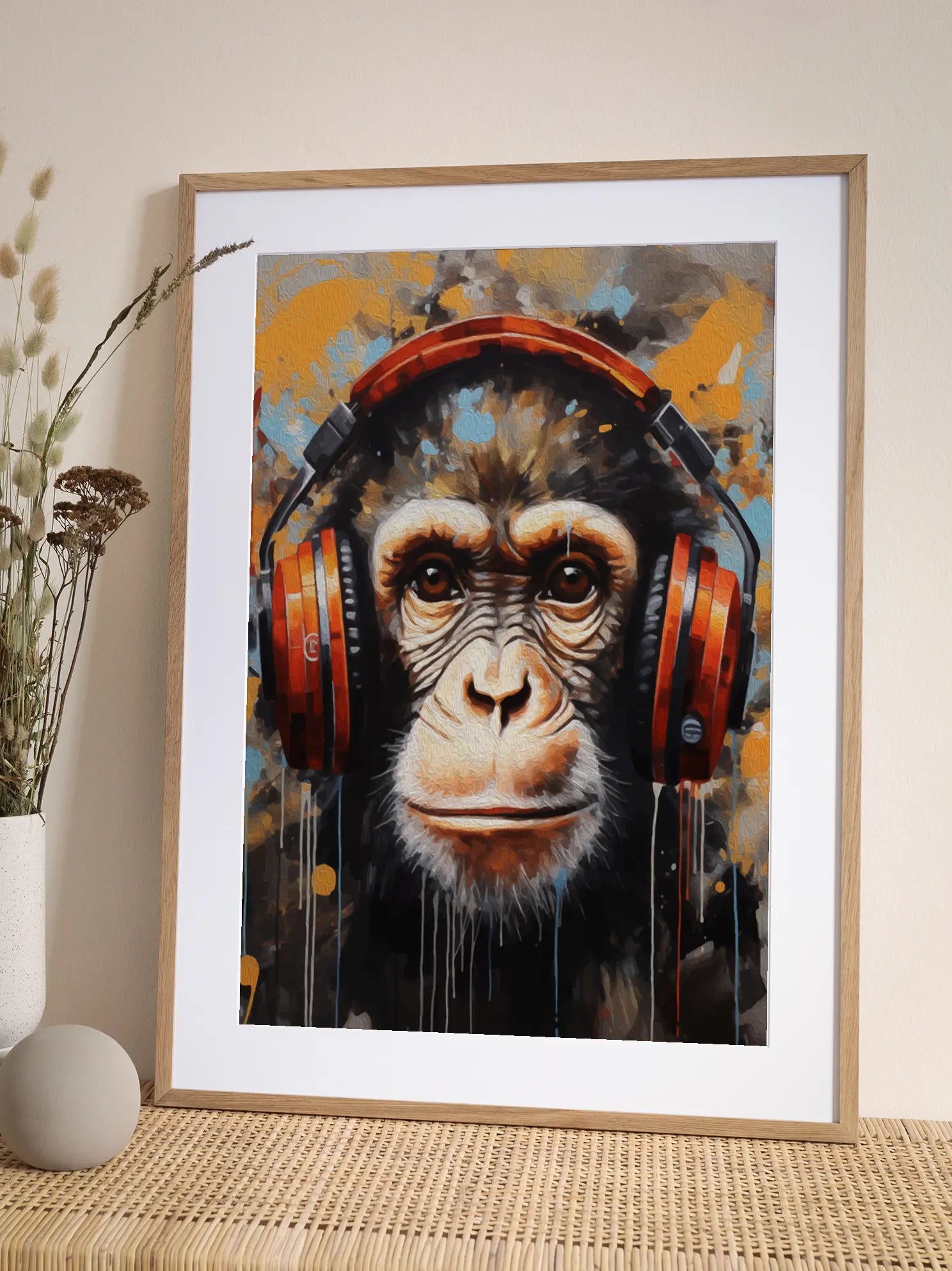 Funky Monkey Poster