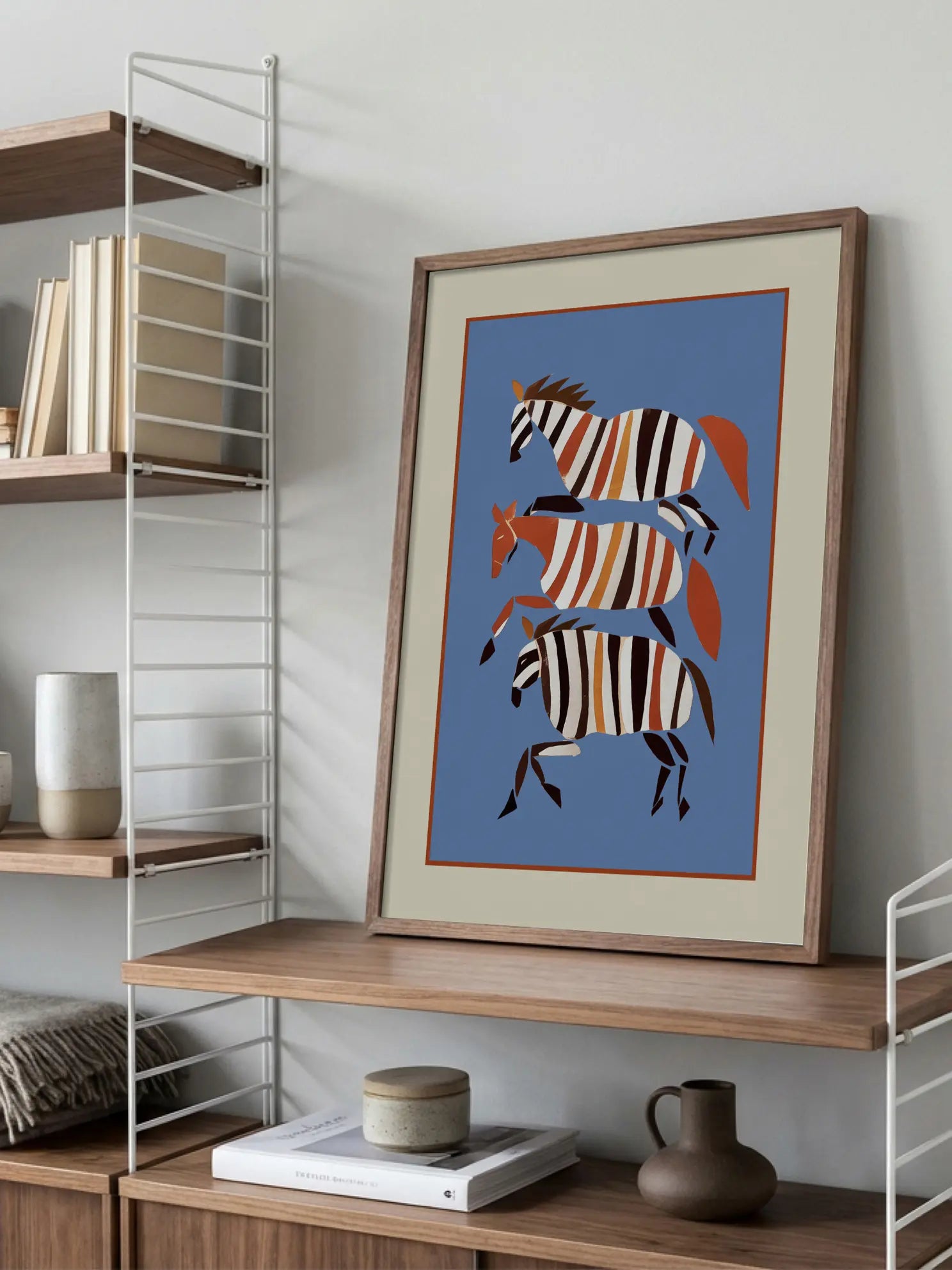 Galloping Horses Poster