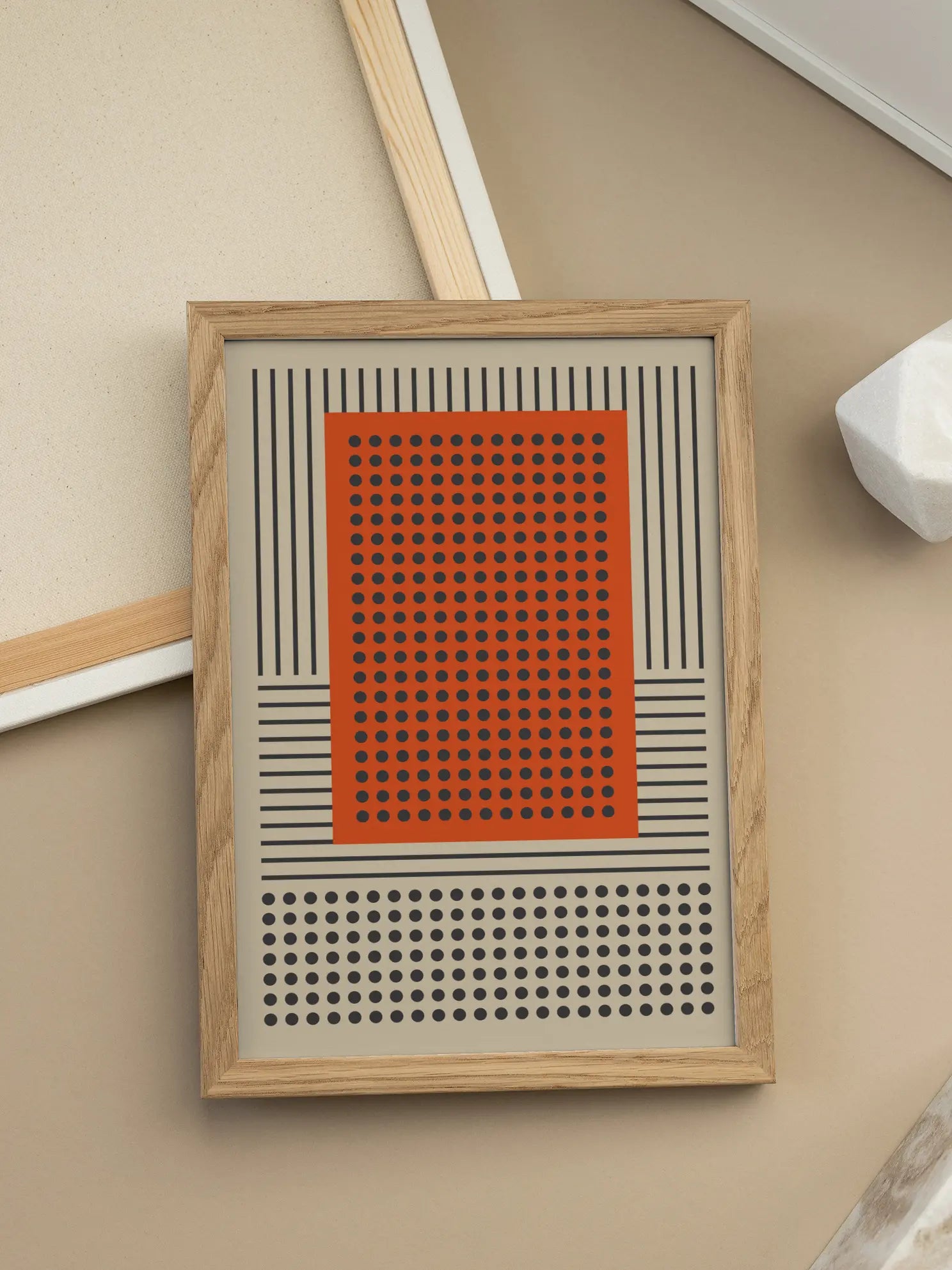 Geometric Expression No2 Poster