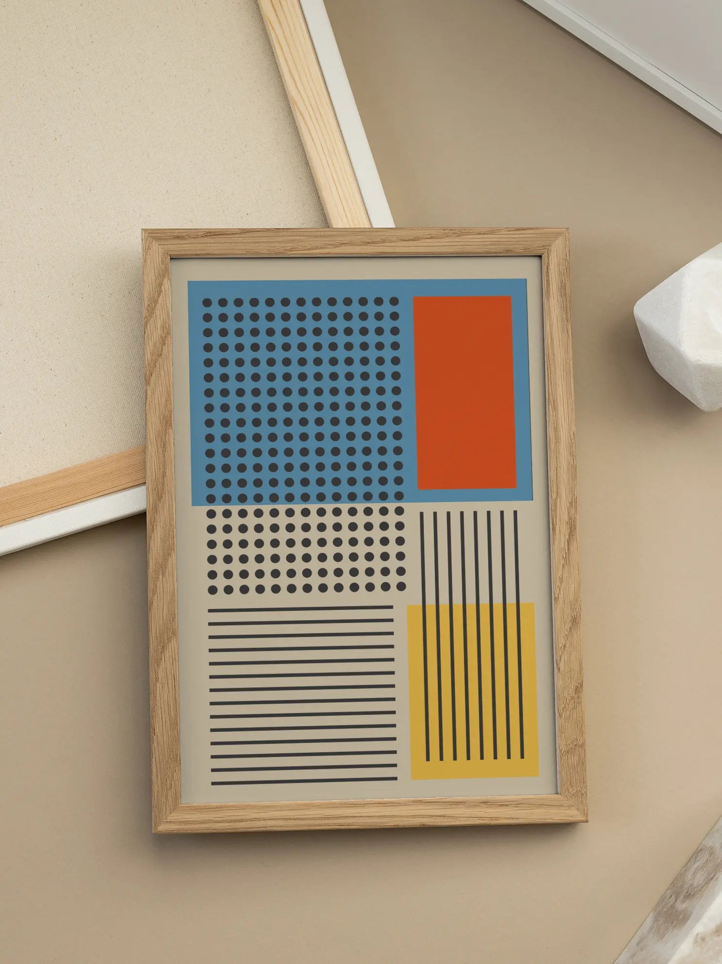 Geometric Expression No3 Poster