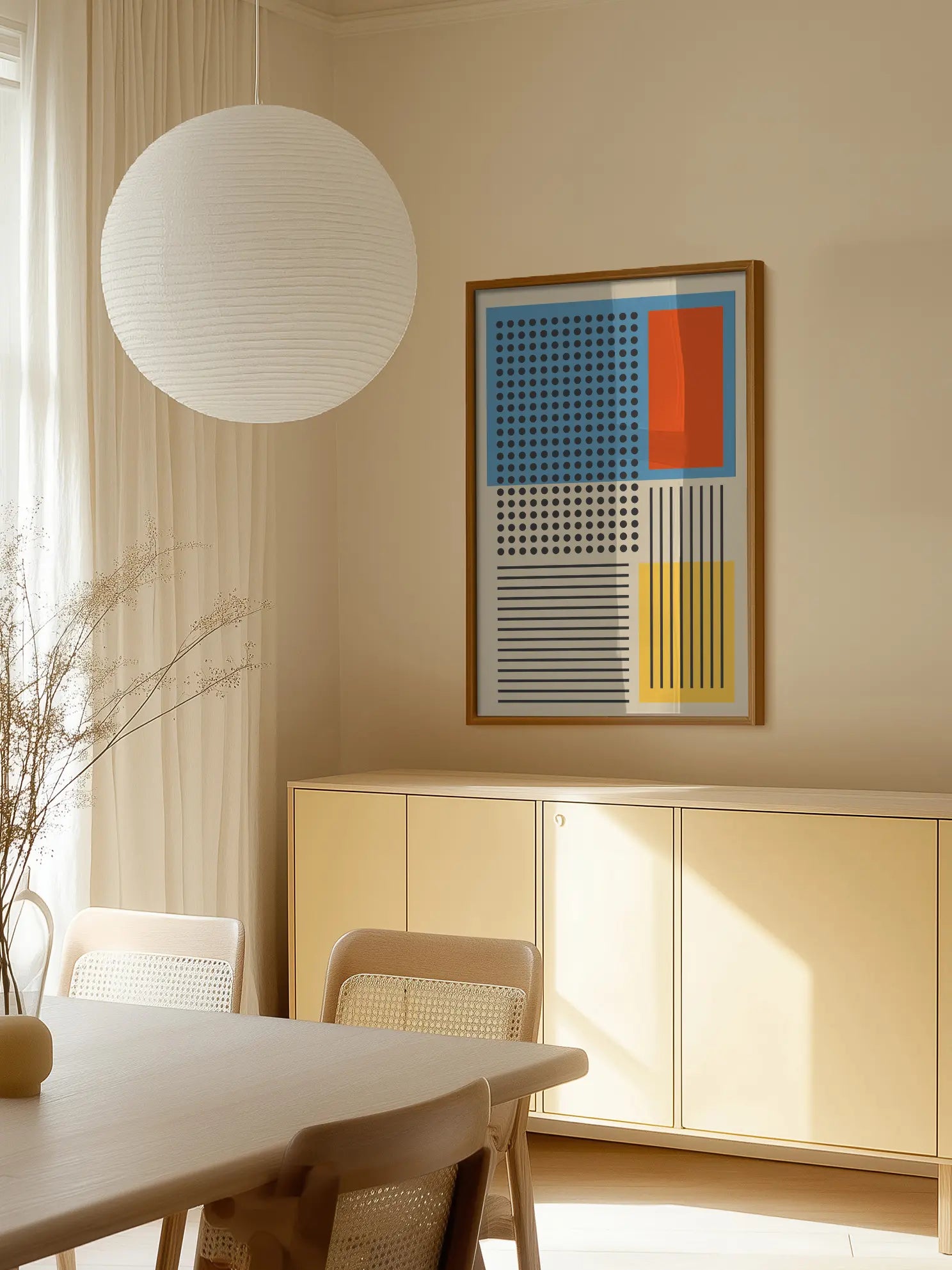 Geometric Expression No3 Poster