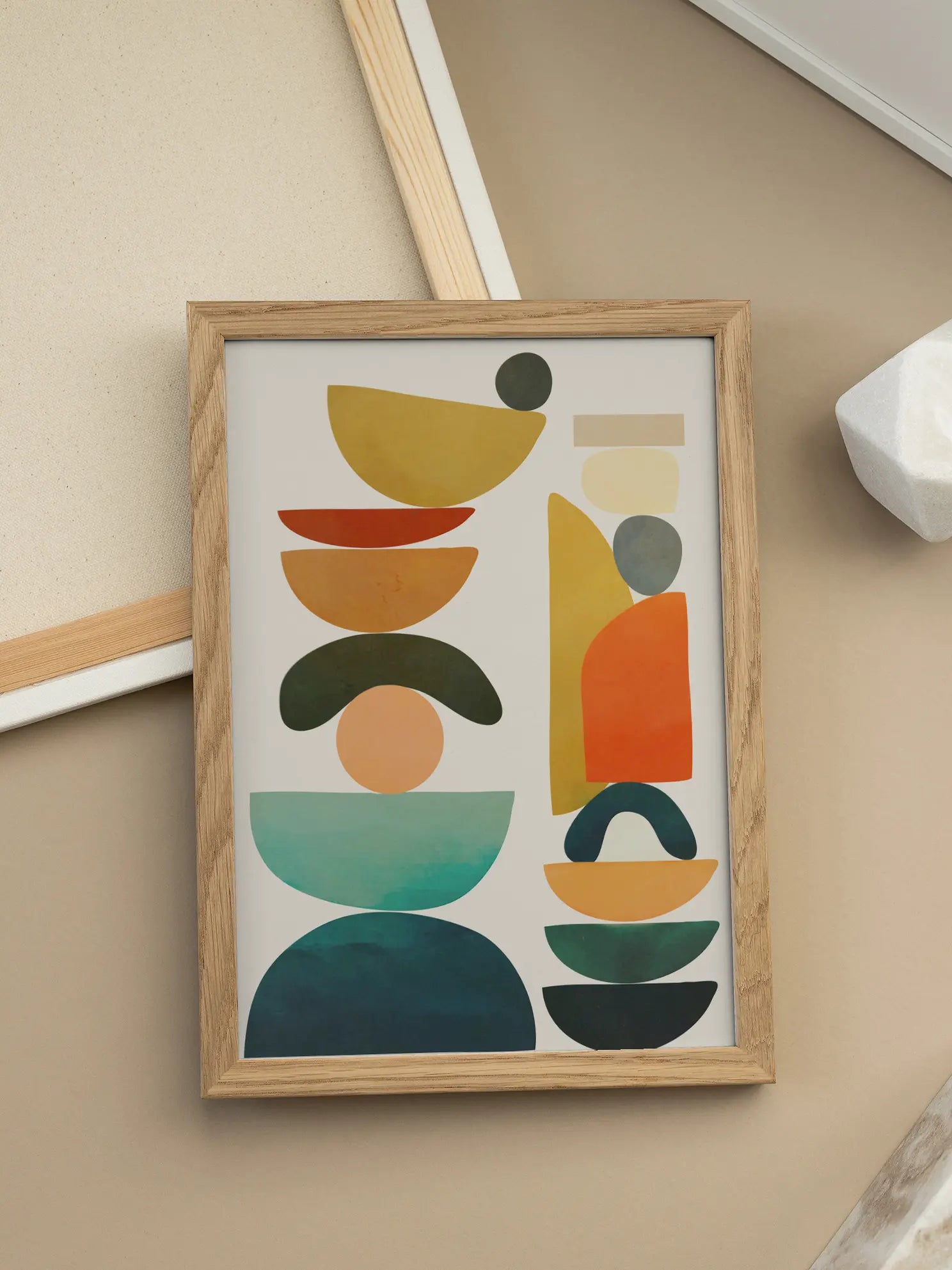 Geometric Harmony Poster