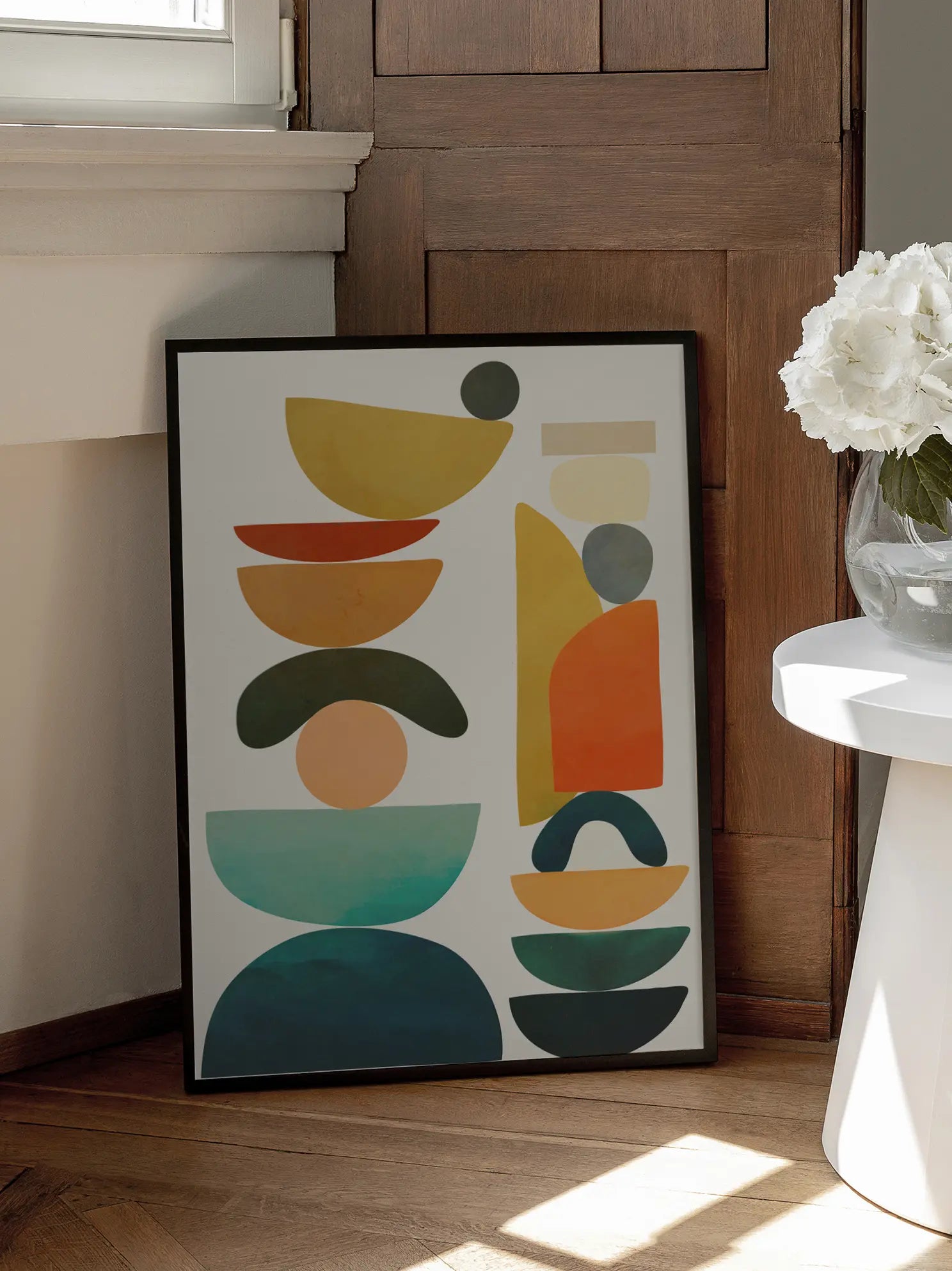 Geometric Harmony Poster