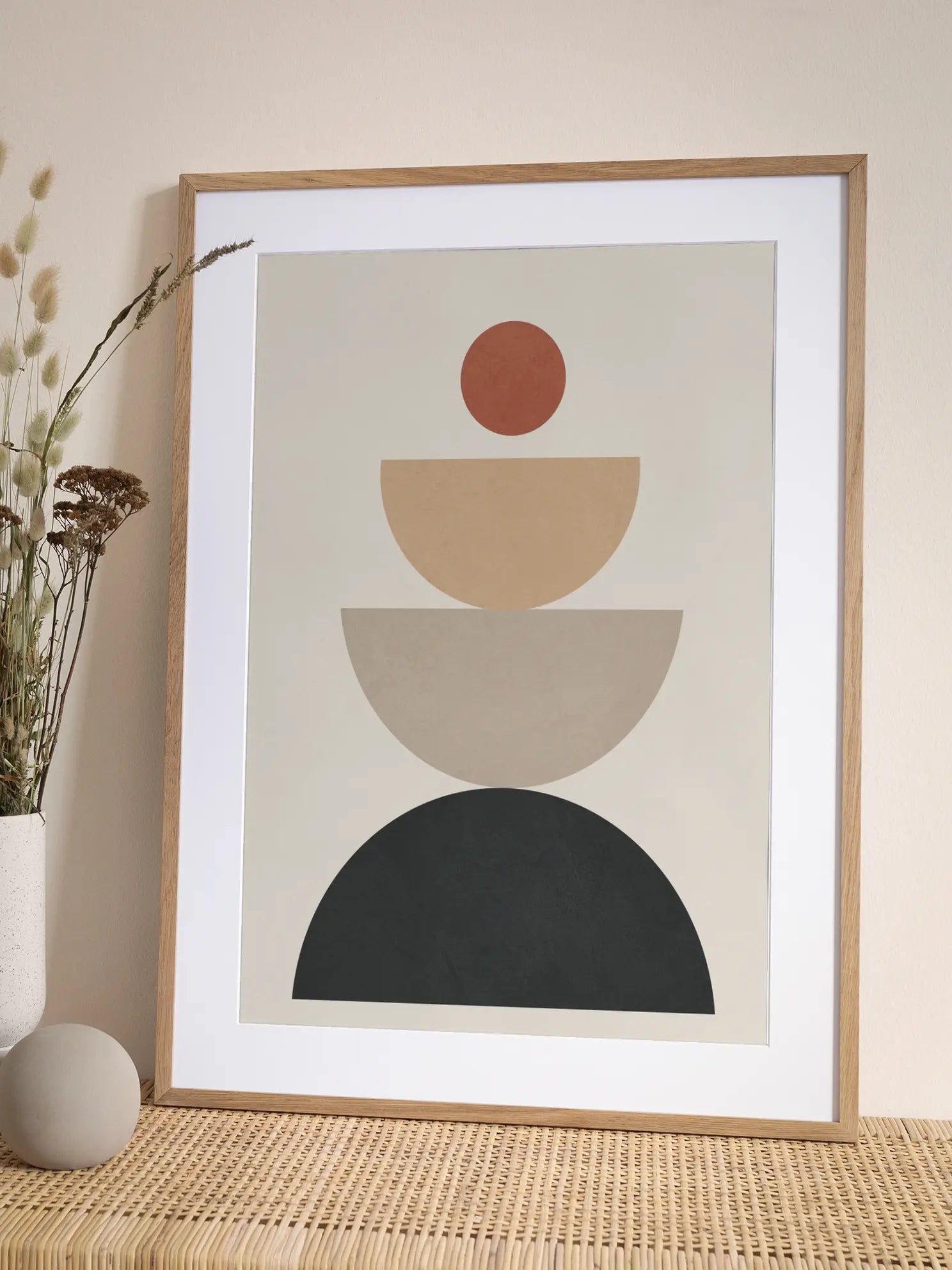 Geometric Modern Art Poster