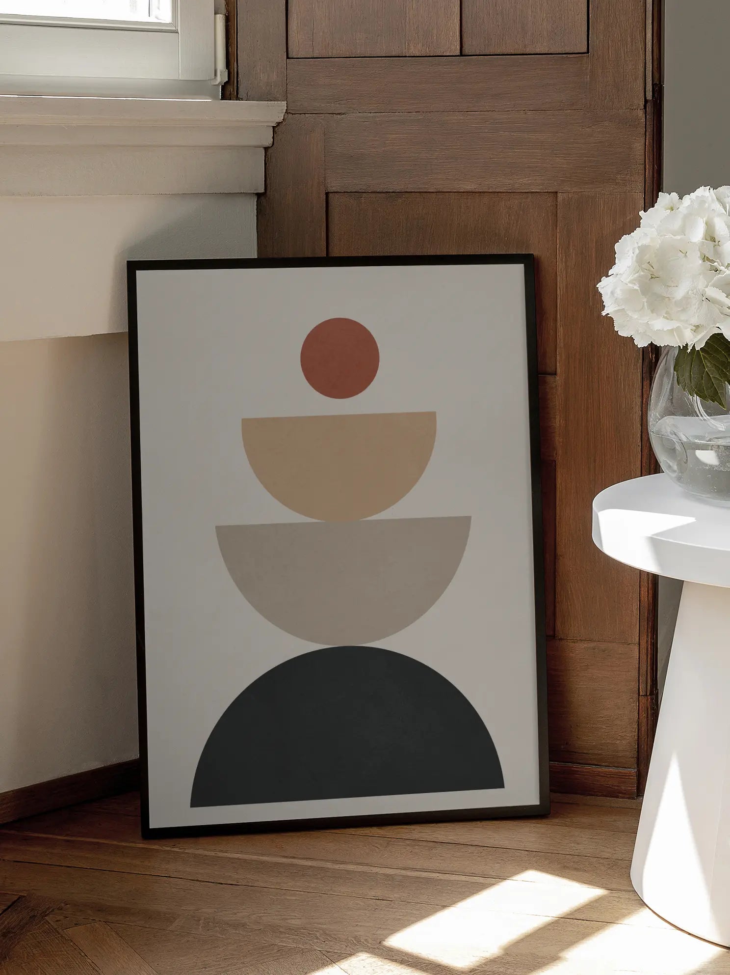 Geometric Modern Art Poster