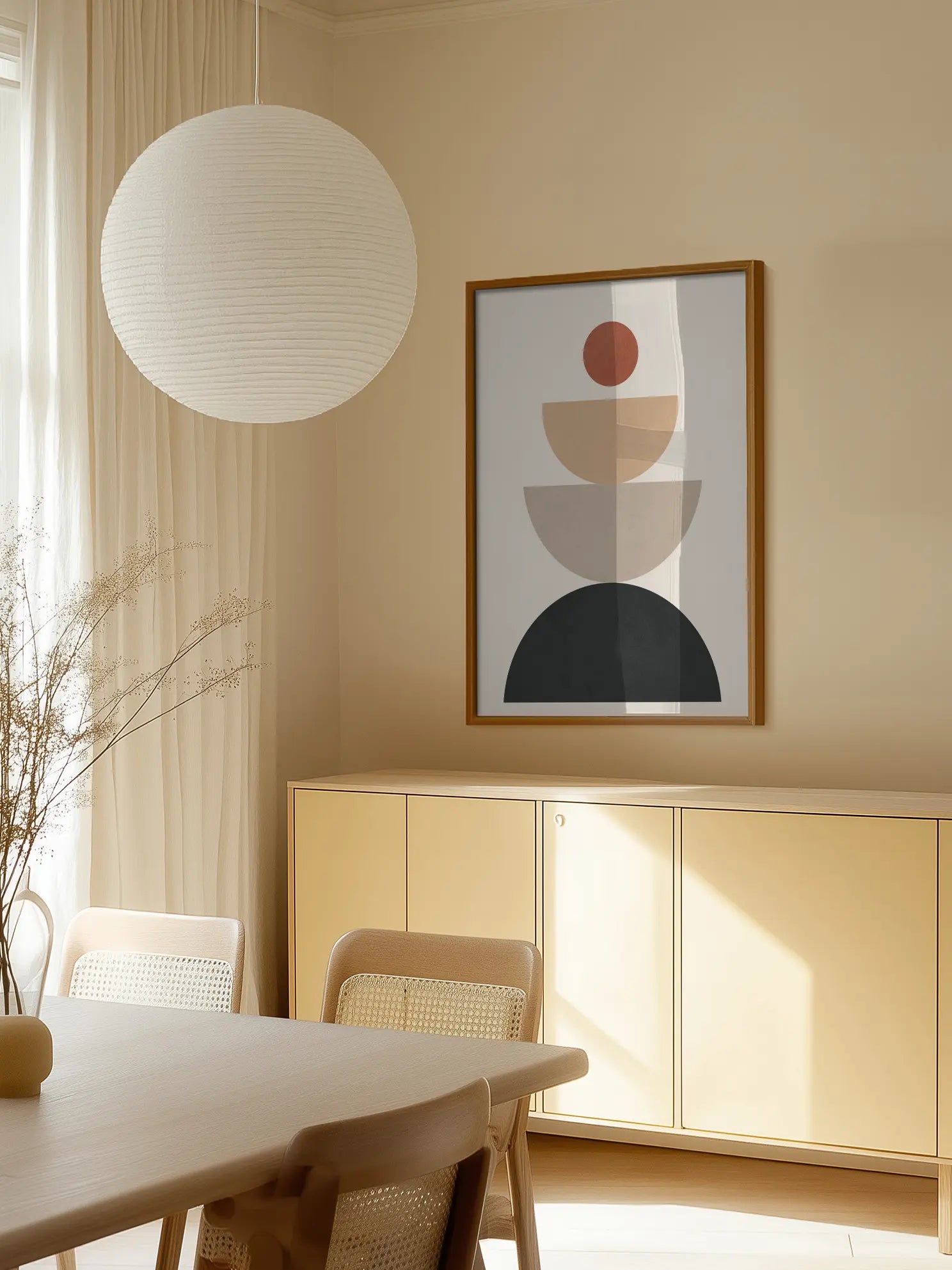 Geometric Modern Art Poster