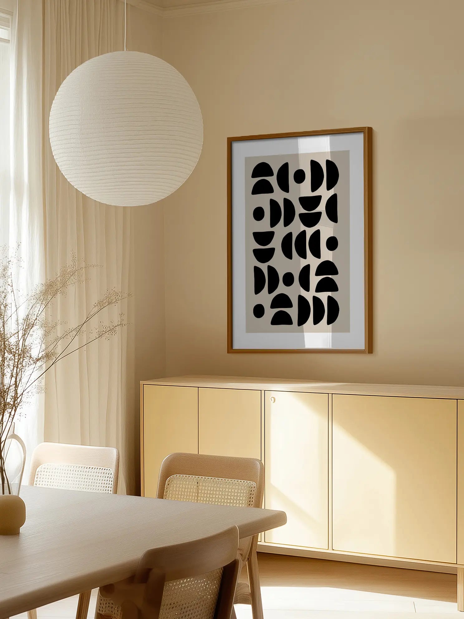 Geometric Patterns Poster