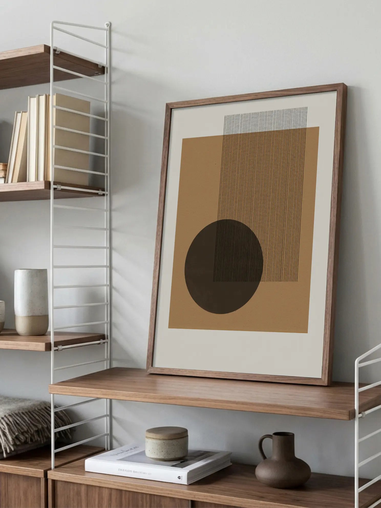 Geometric Shapes Harmony No1 Poster