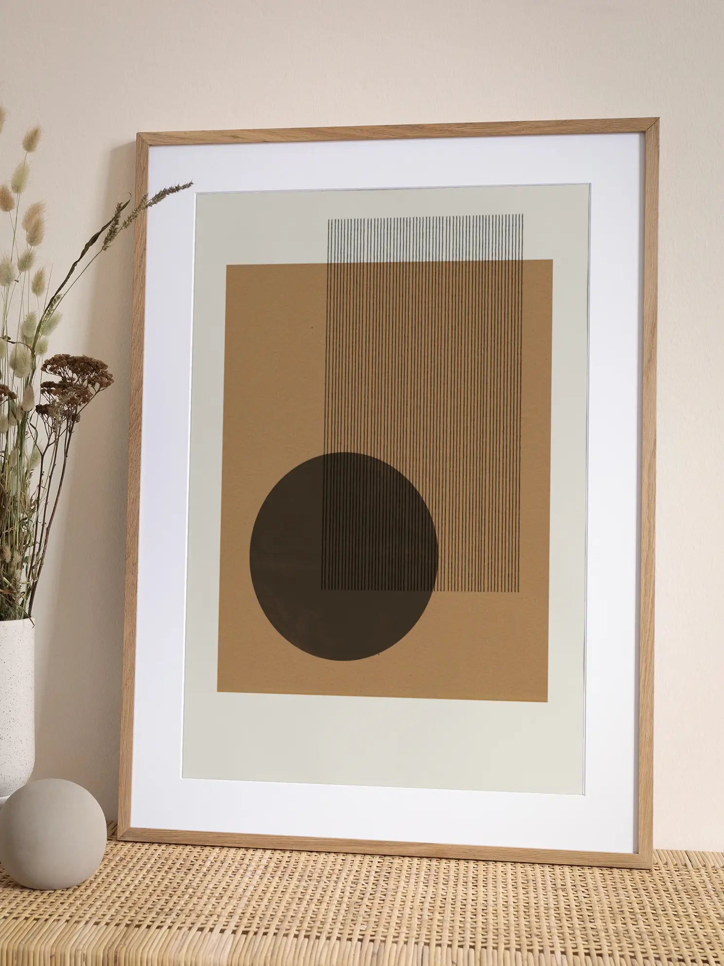 Geometric Shapes Harmony No1 Poster