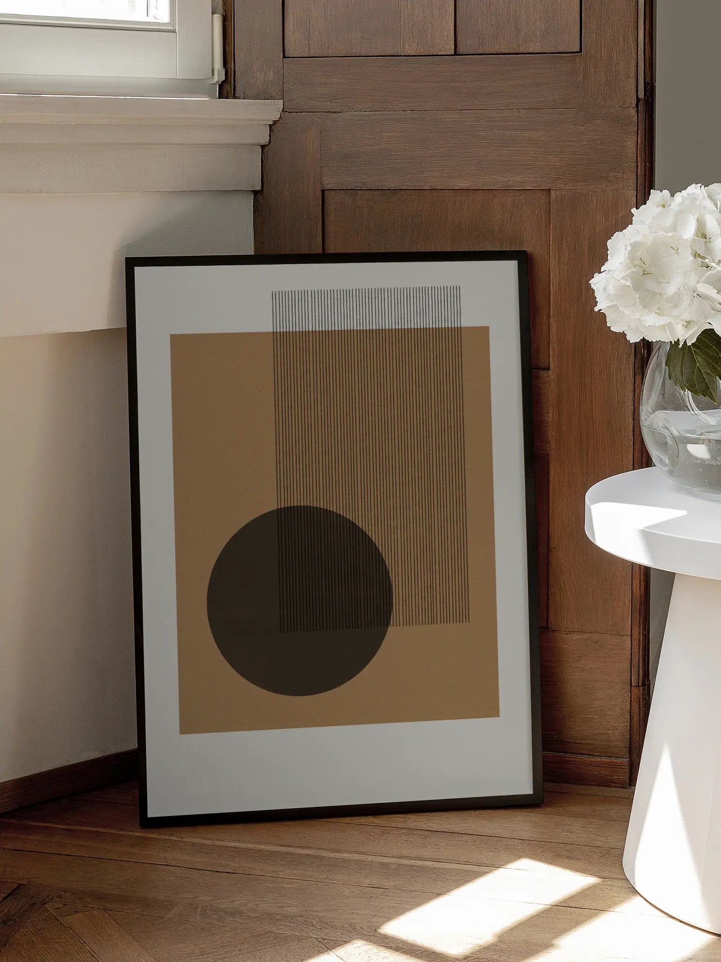 Geometric Shapes Harmony No1 Poster