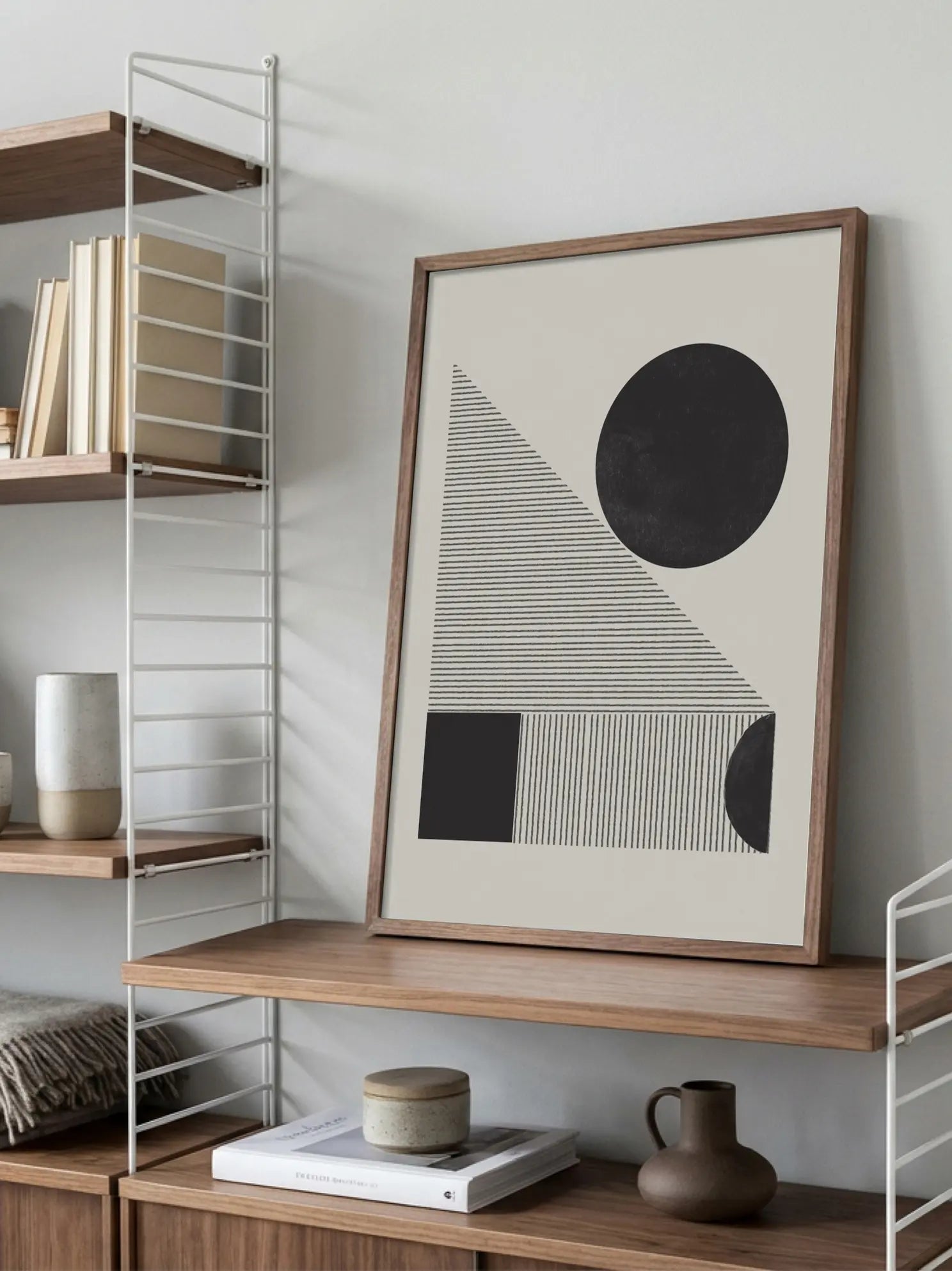 Geometric Shapes Harmony No2 Poster