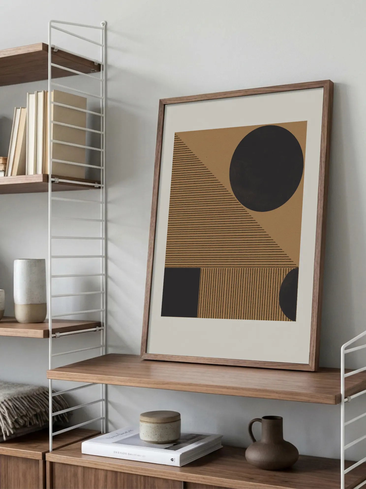 Geometric Shapes Harmony No3 Poster