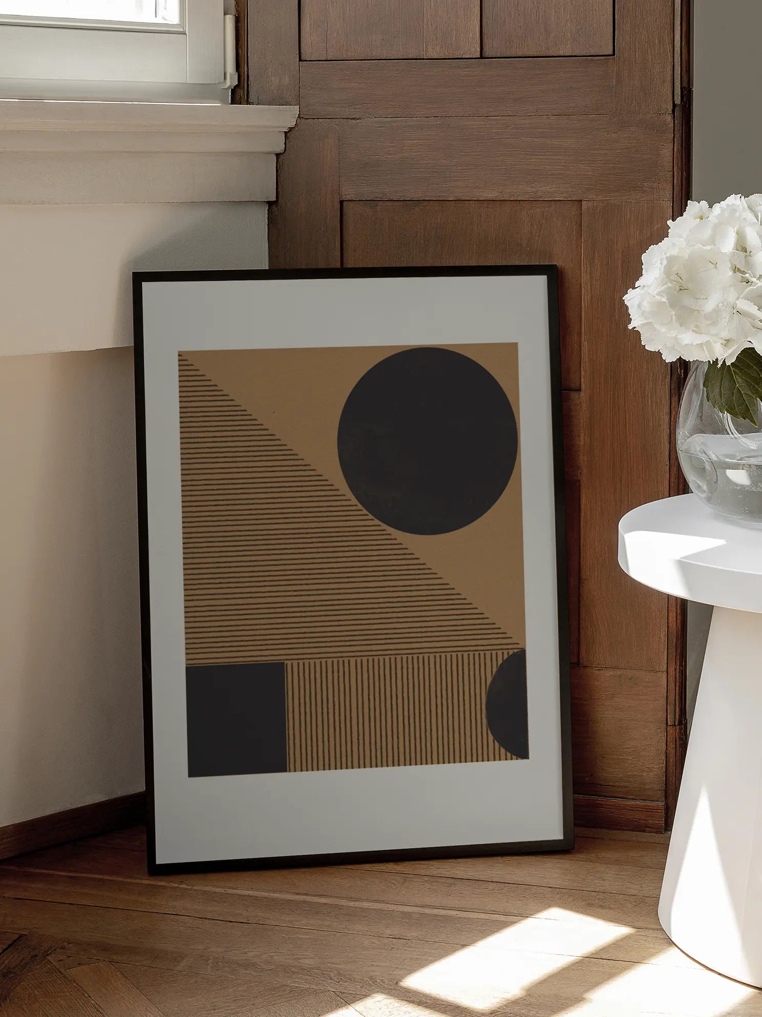 Geometric Shapes Harmony No3 Poster
