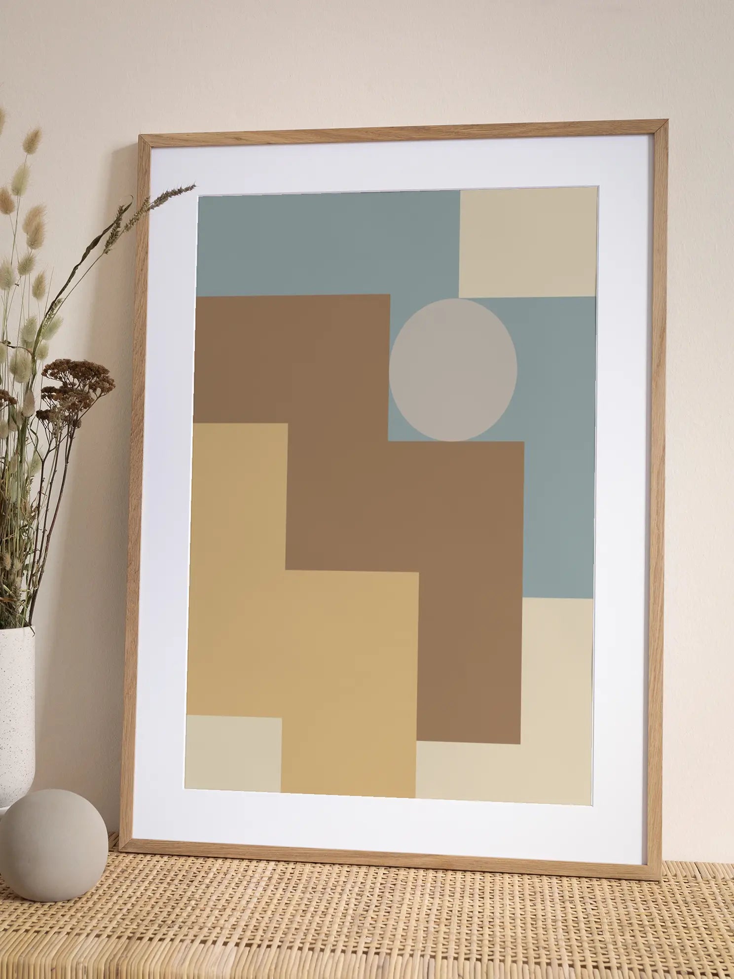 Geometric Shapes Poster