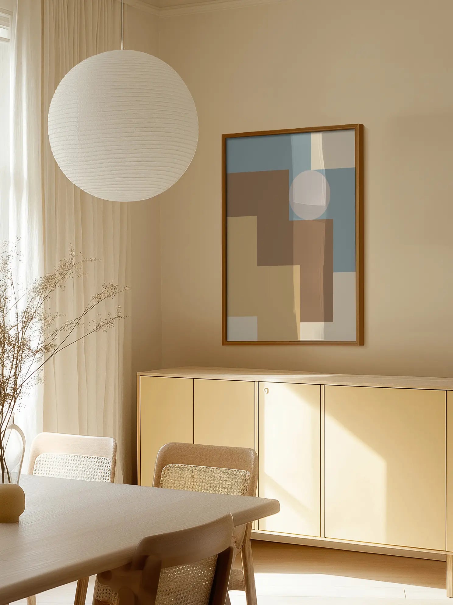 Geometric Shapes Poster