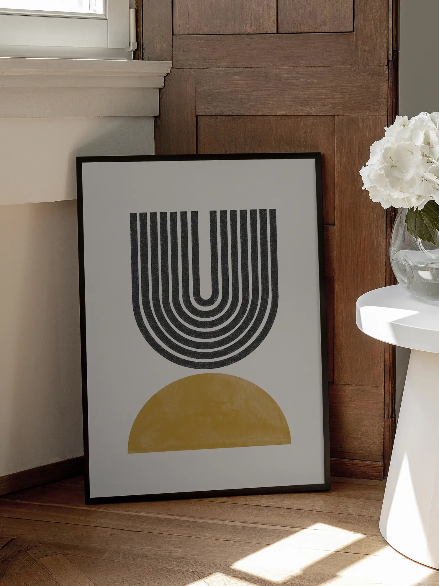 Geometrical Balance No 2 Poster