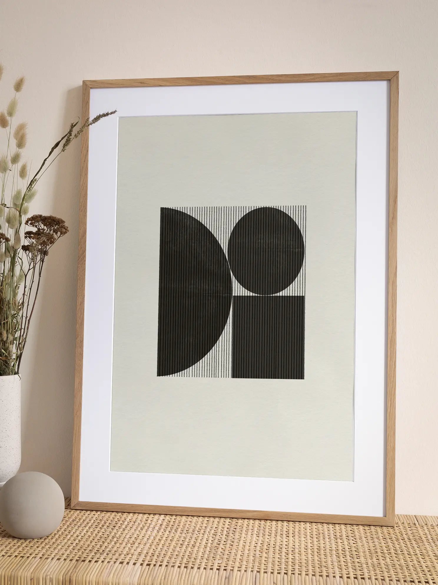 Geometrics in Sync Poster