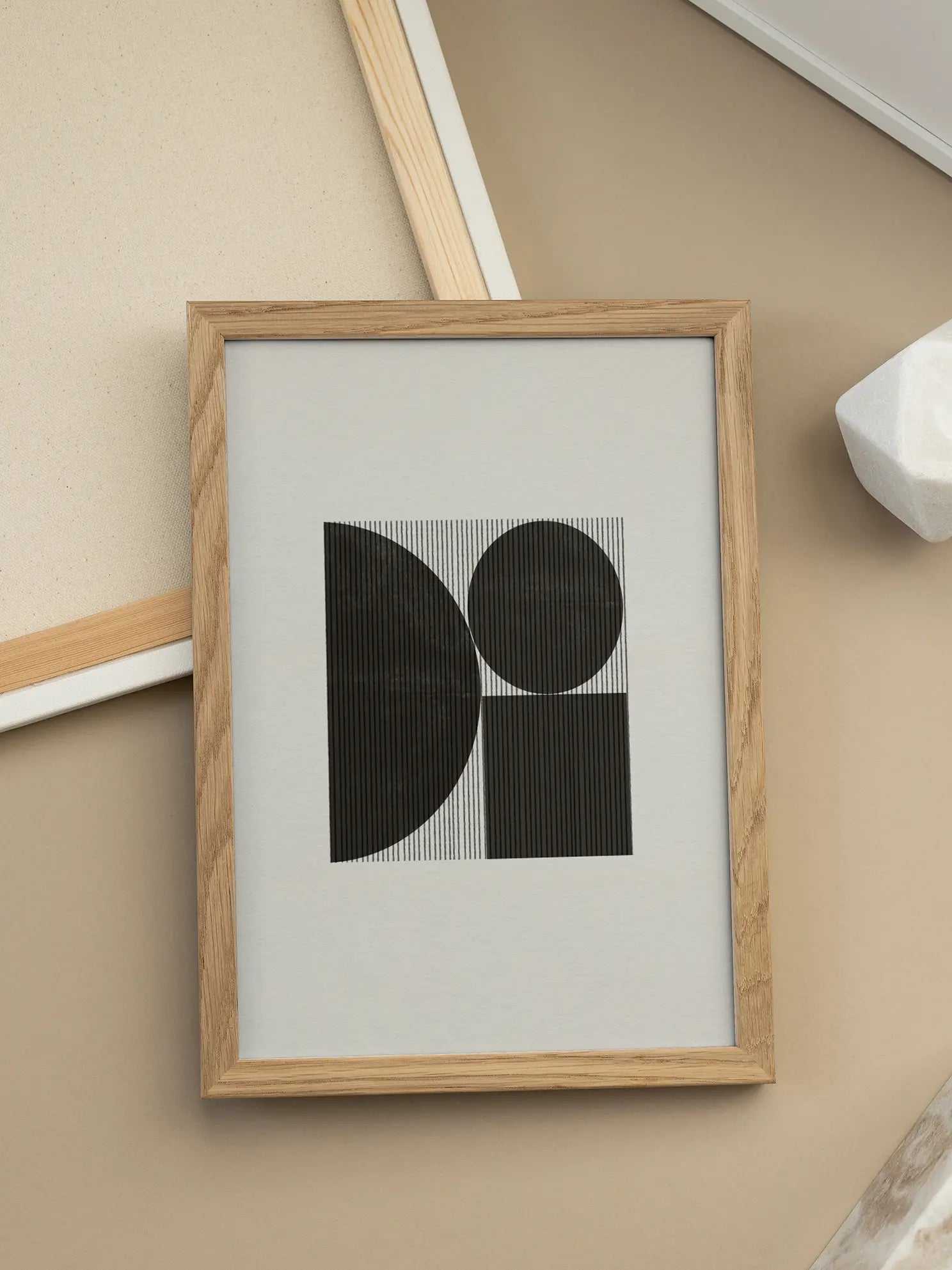 Geometrics in Sync Poster