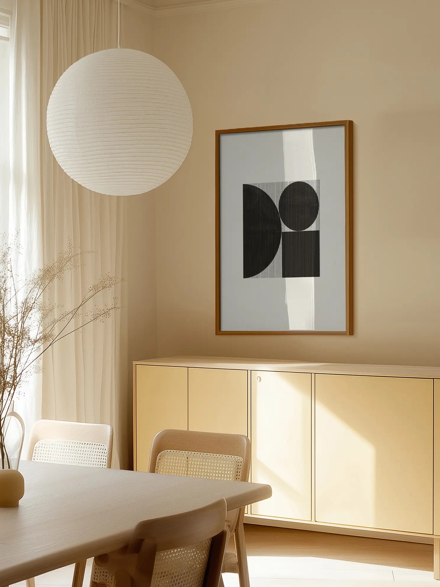 Geometrics in Sync Poster