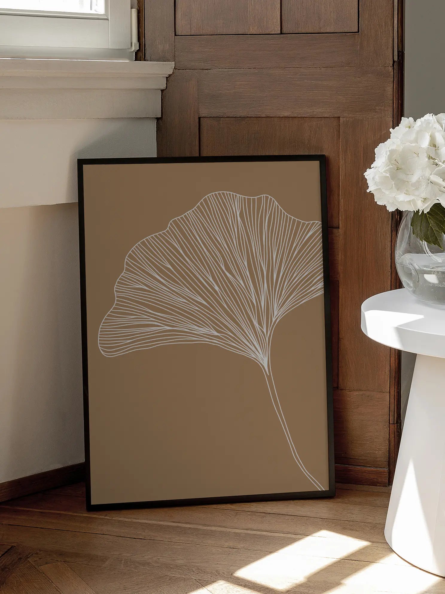 Ginkgo Brown Poster