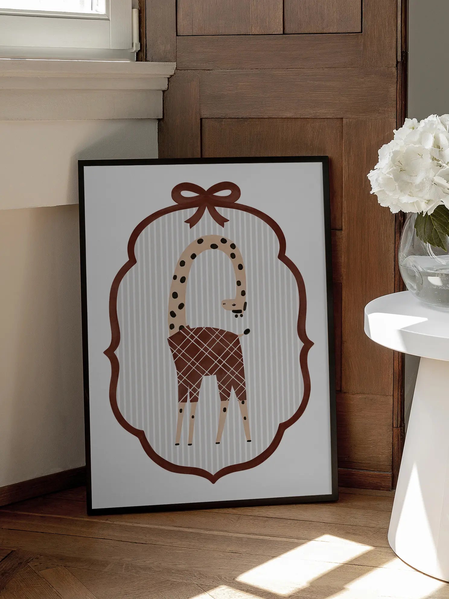 Giraffe Gift Poster