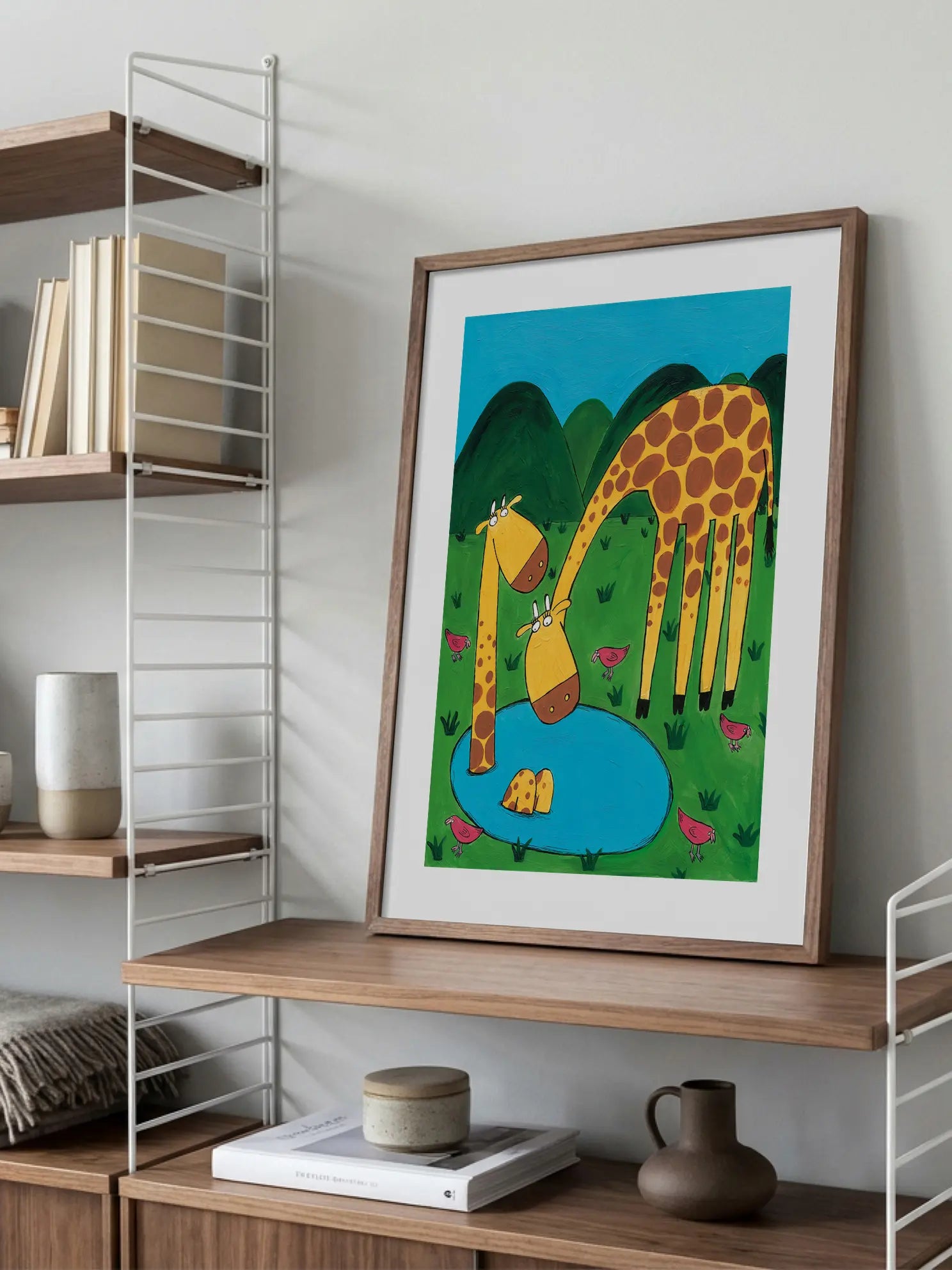 Giraffes 2 Poster