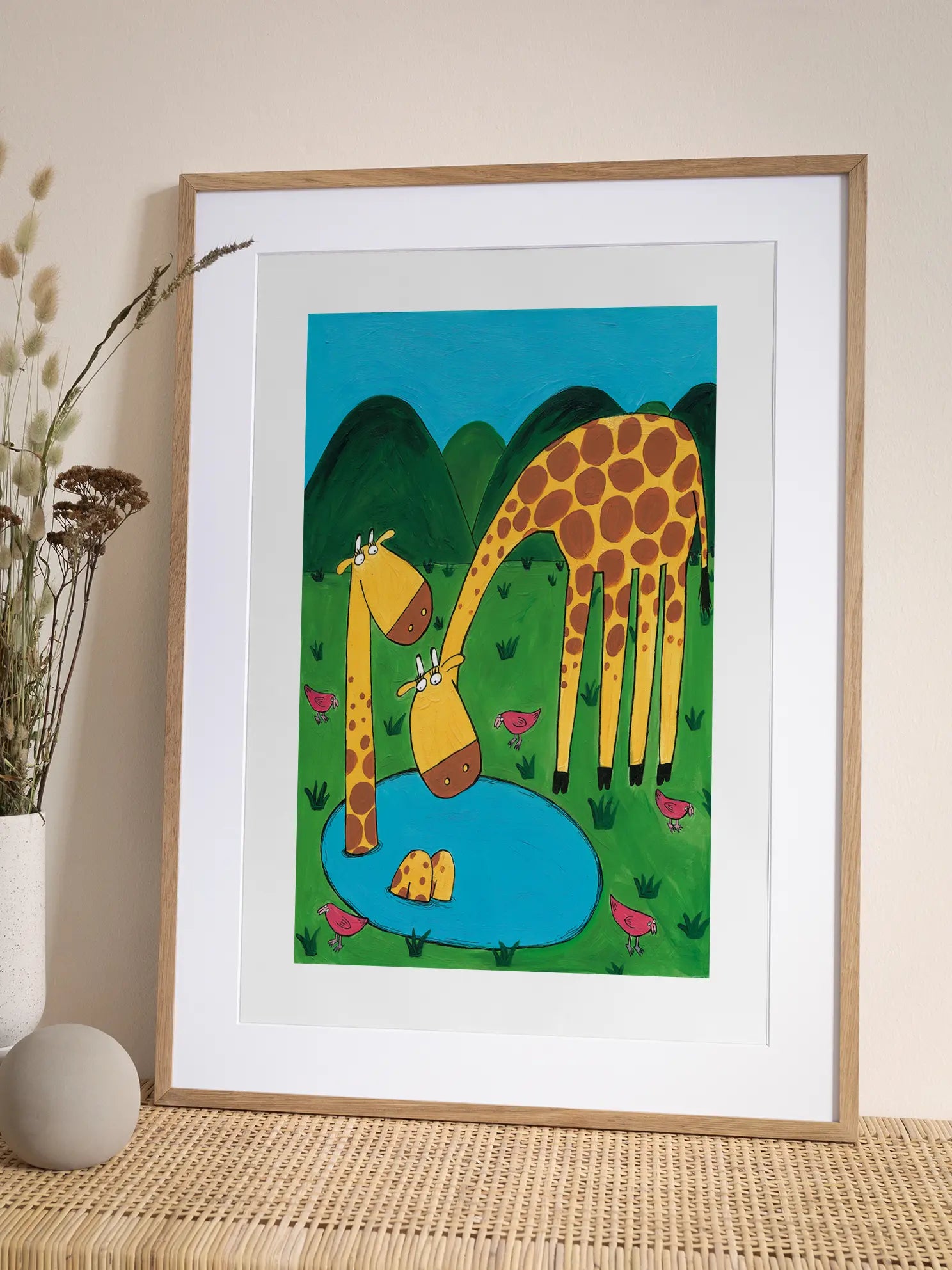 Giraffes 2 Poster