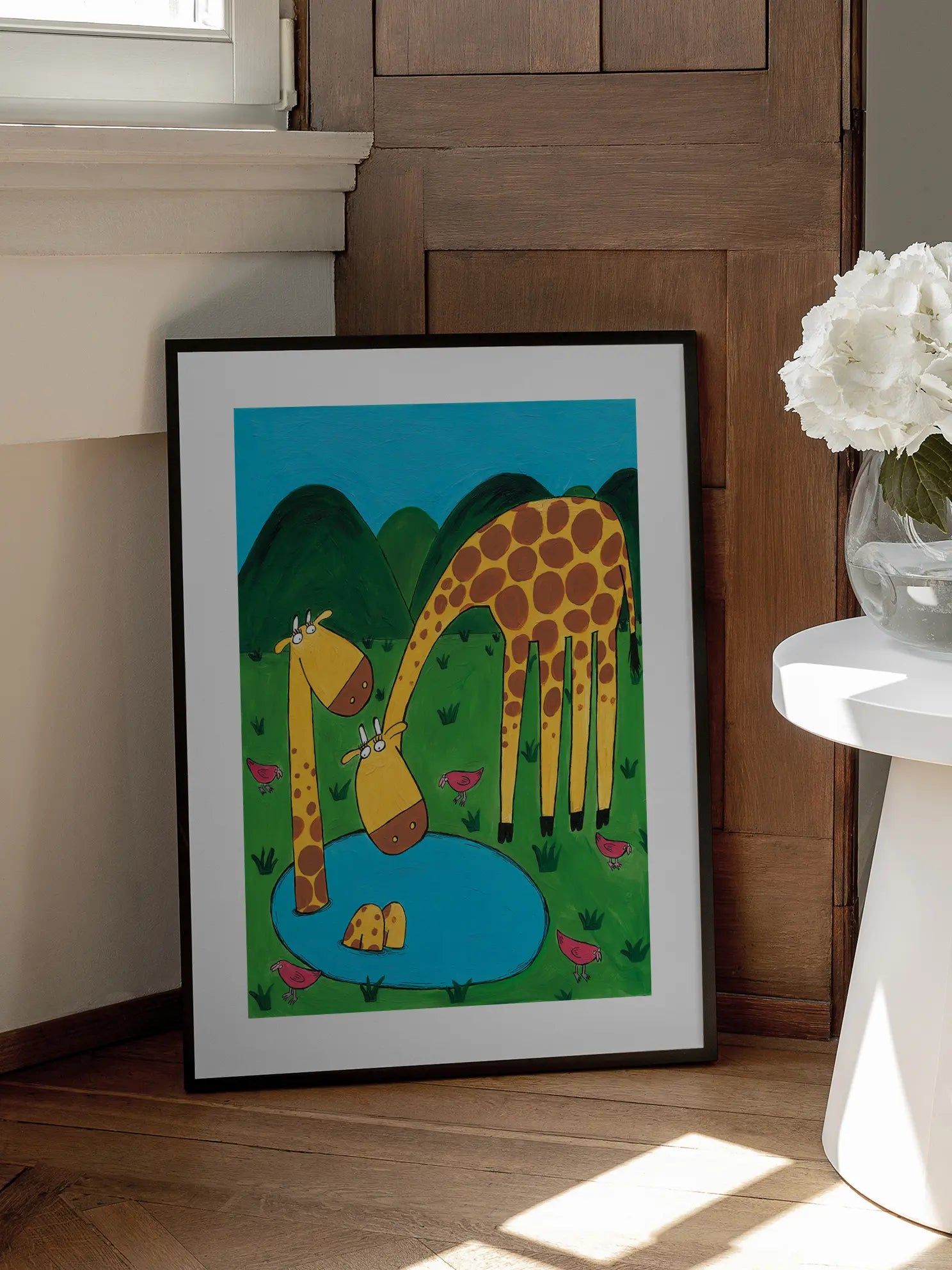 Giraffes 2 Poster