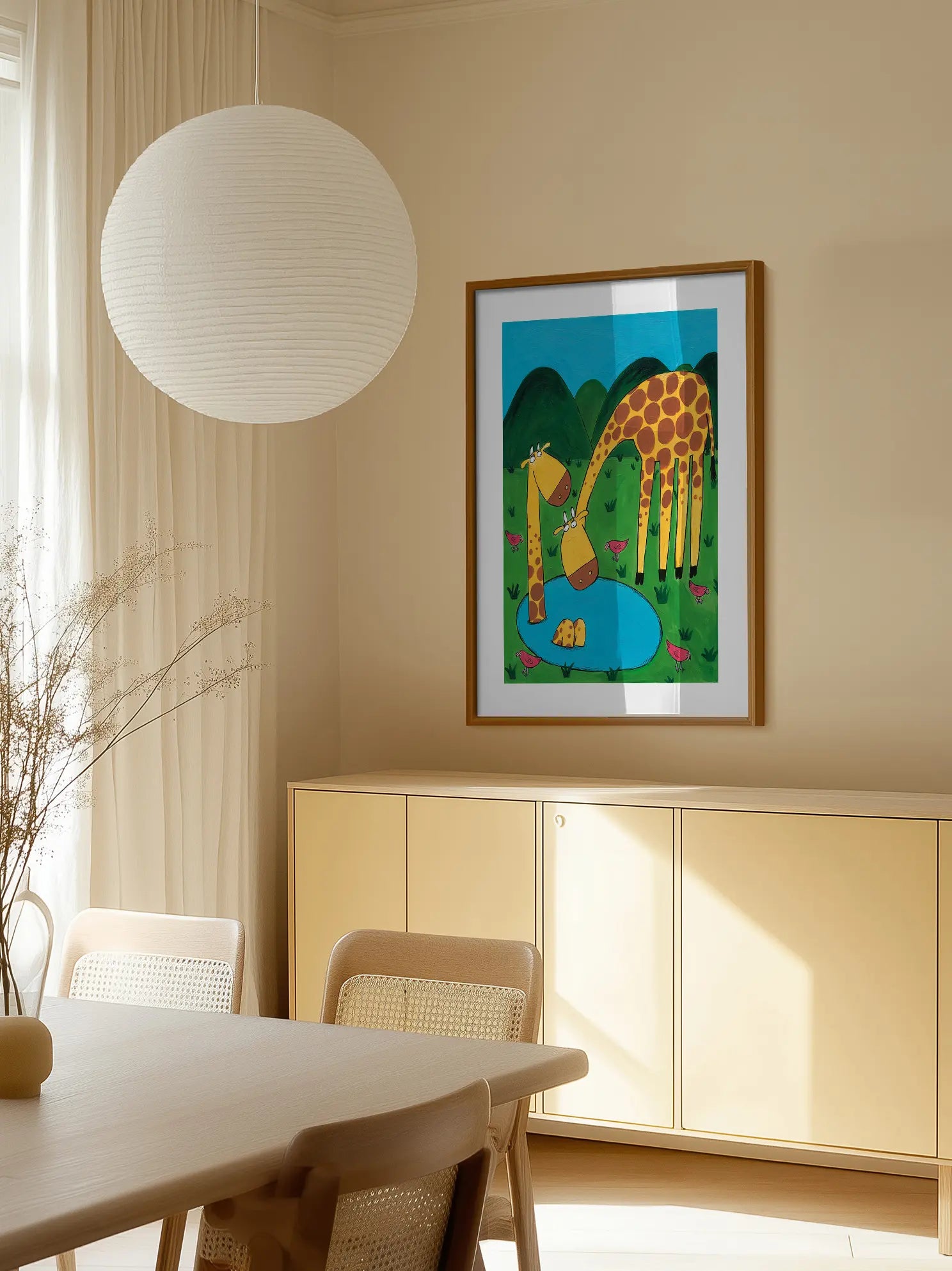 Giraffes 2 Poster