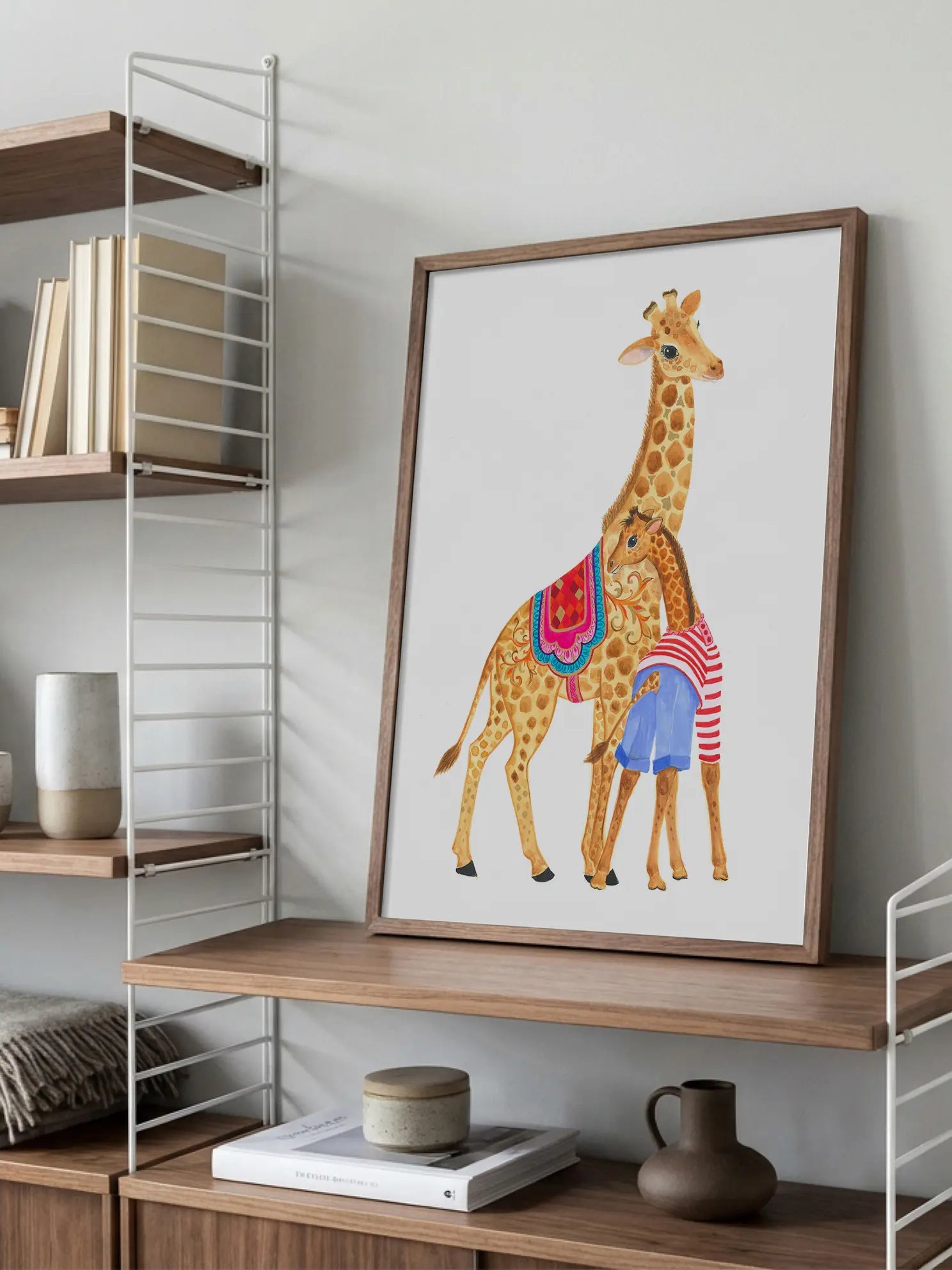 Giraffes Poster