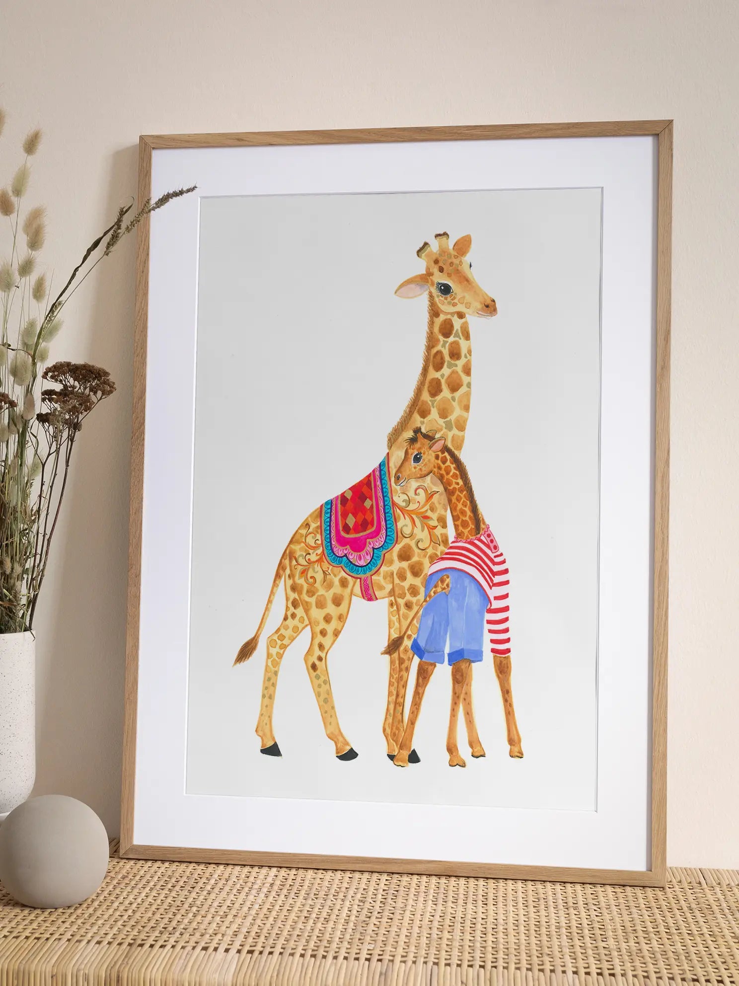 Giraffes Poster