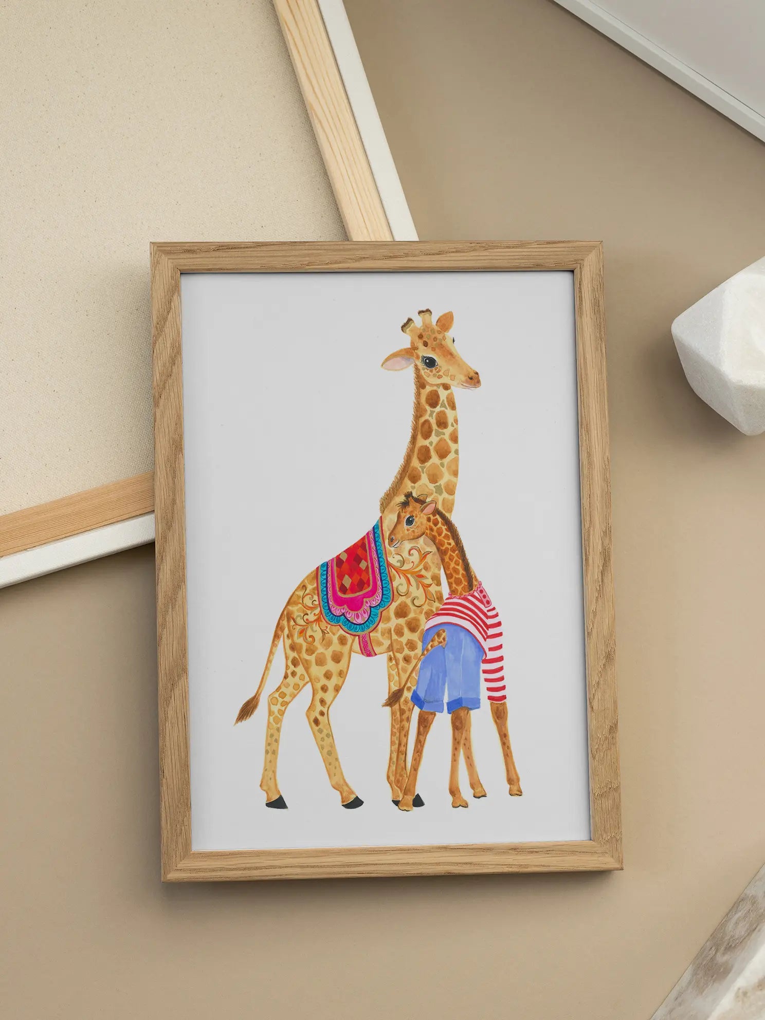 Giraffes Poster