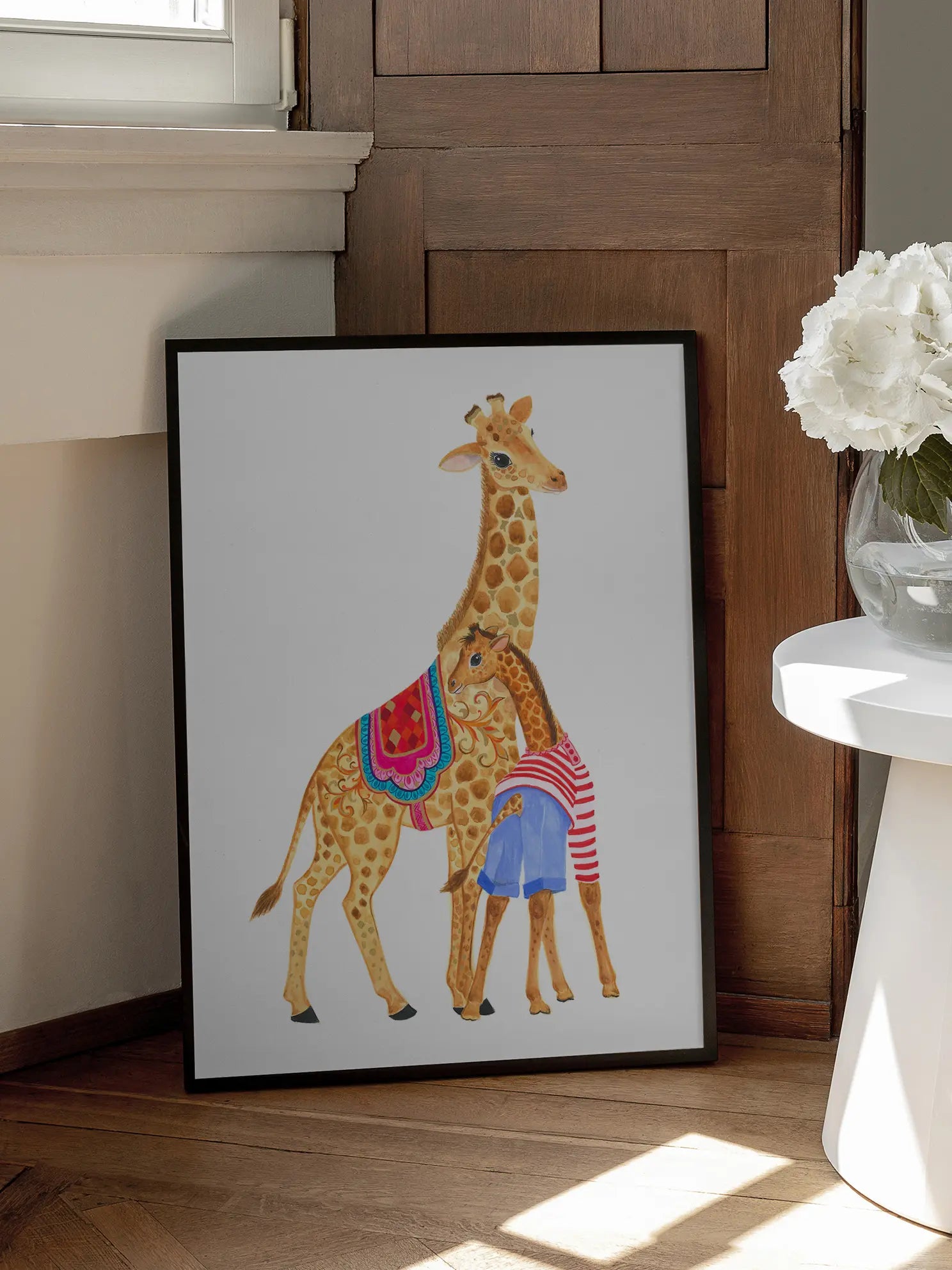 Giraffes Poster