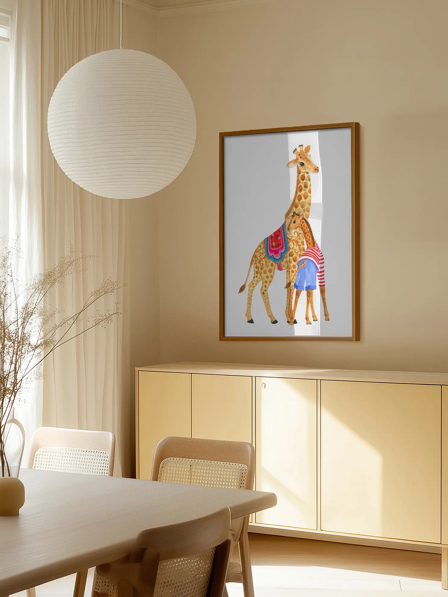 Giraffes Poster