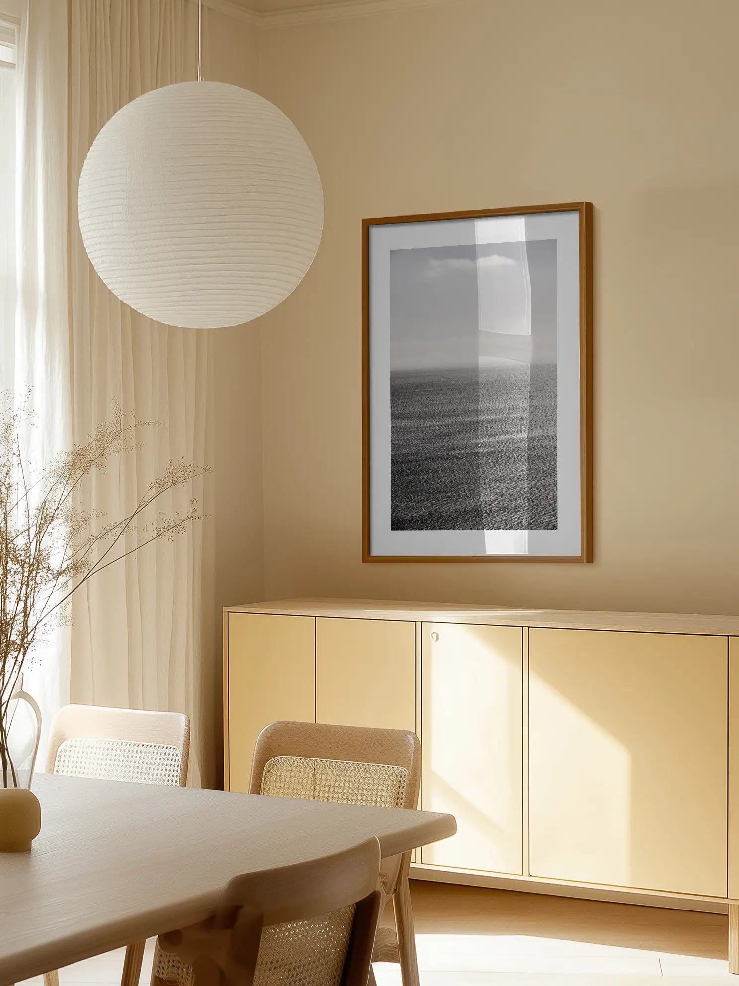 Glittering Ocean Poster