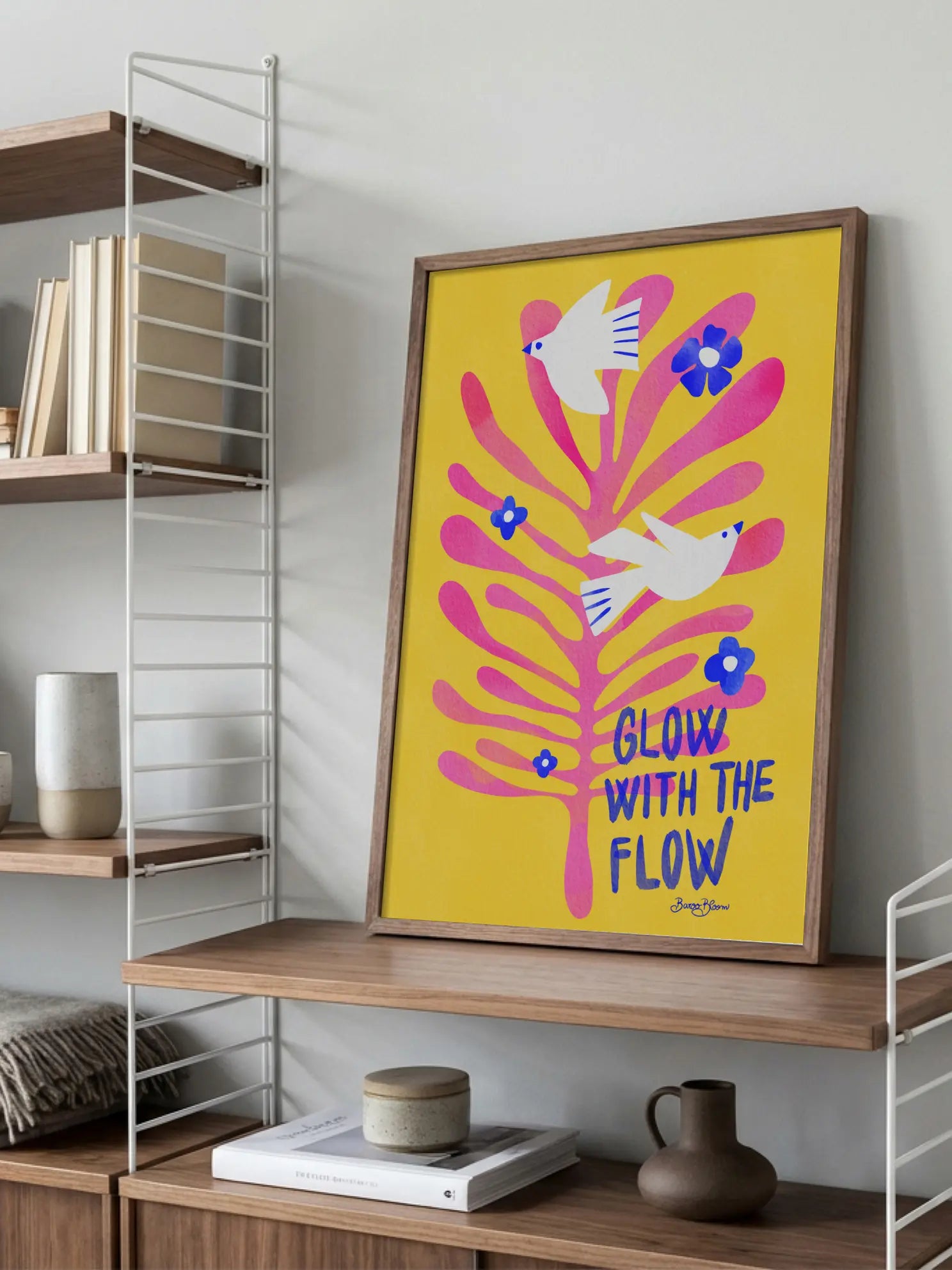 Glow With The Flow Poster