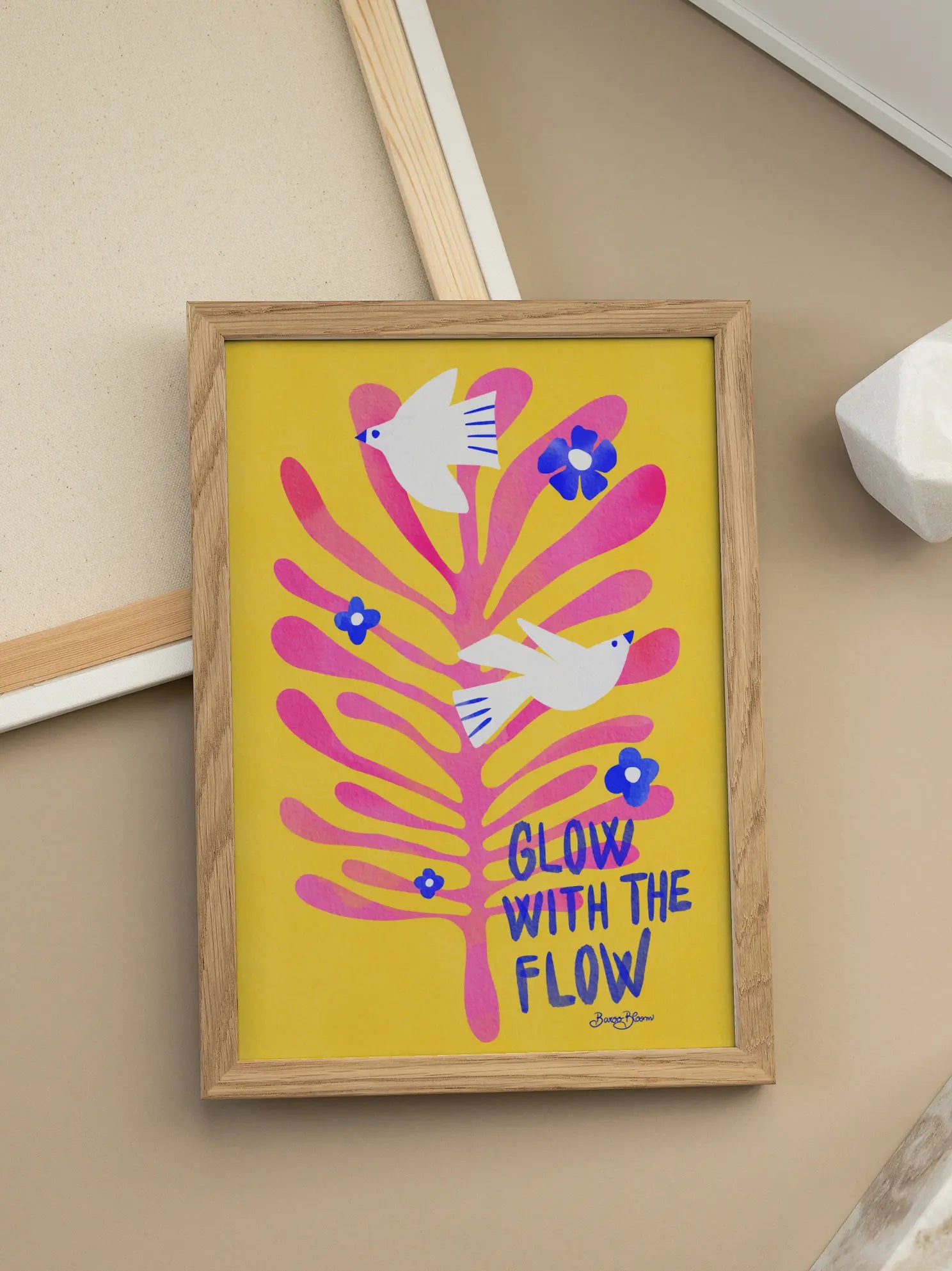 Glow With The Flow Poster