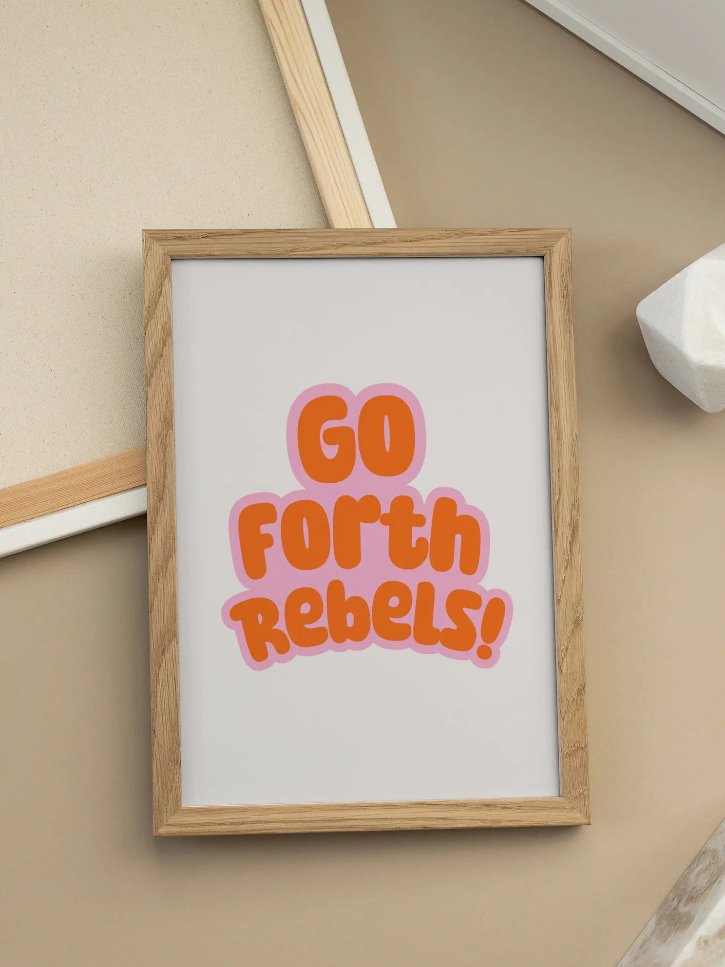Go Forth Rebels Poster