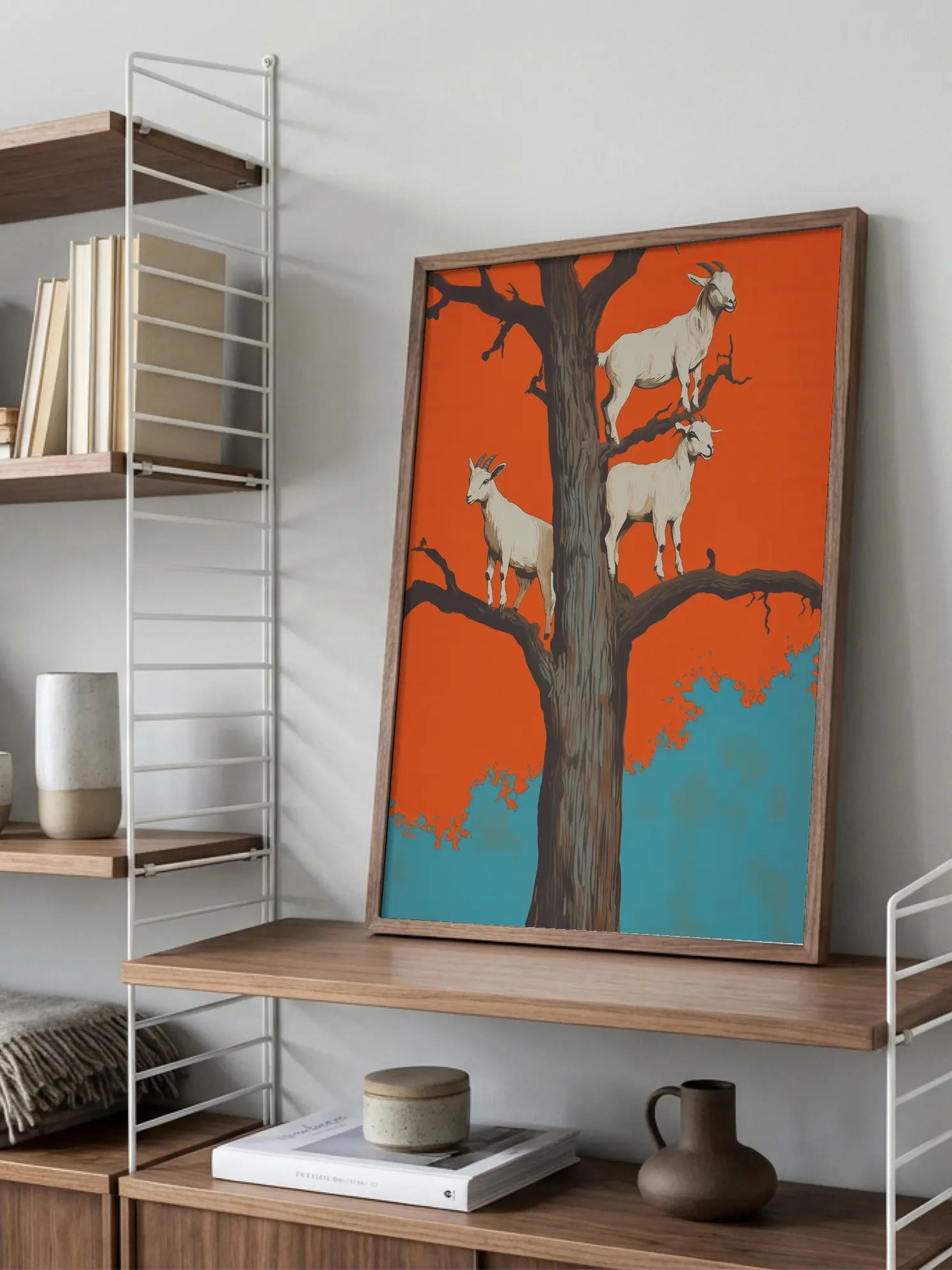 Goats in a Tree Poster
