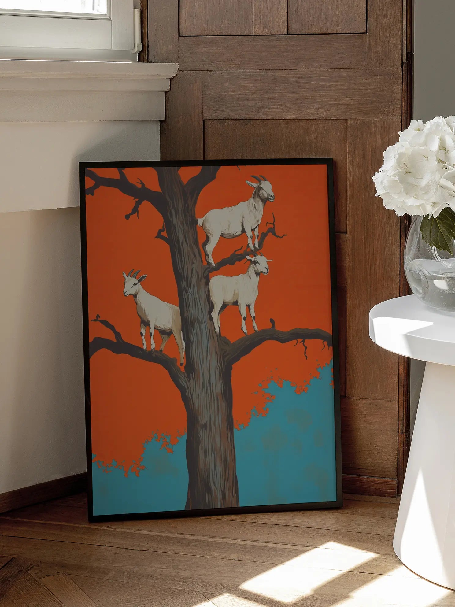 Goats in a Tree Poster