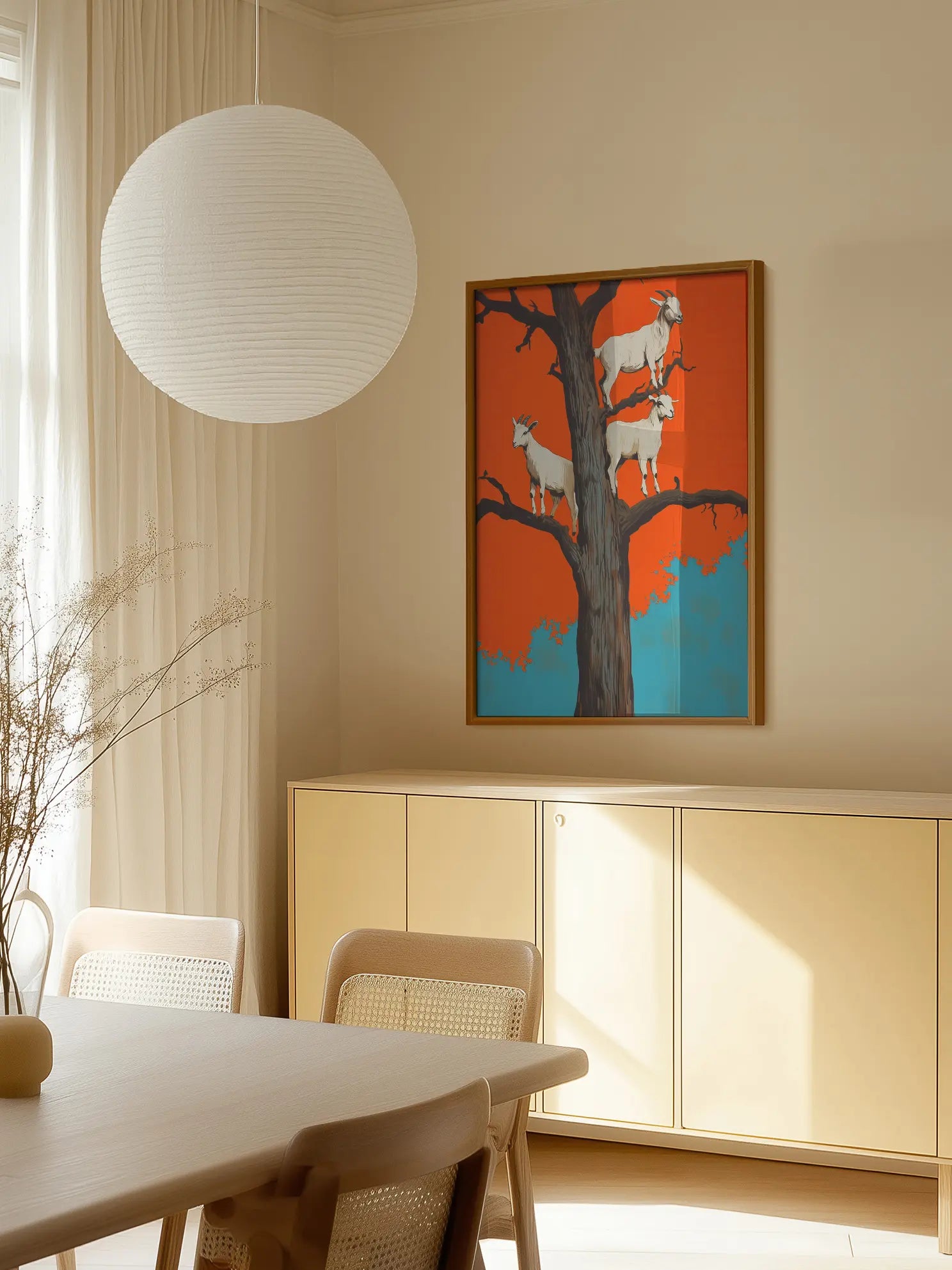 Goats in a Tree Poster